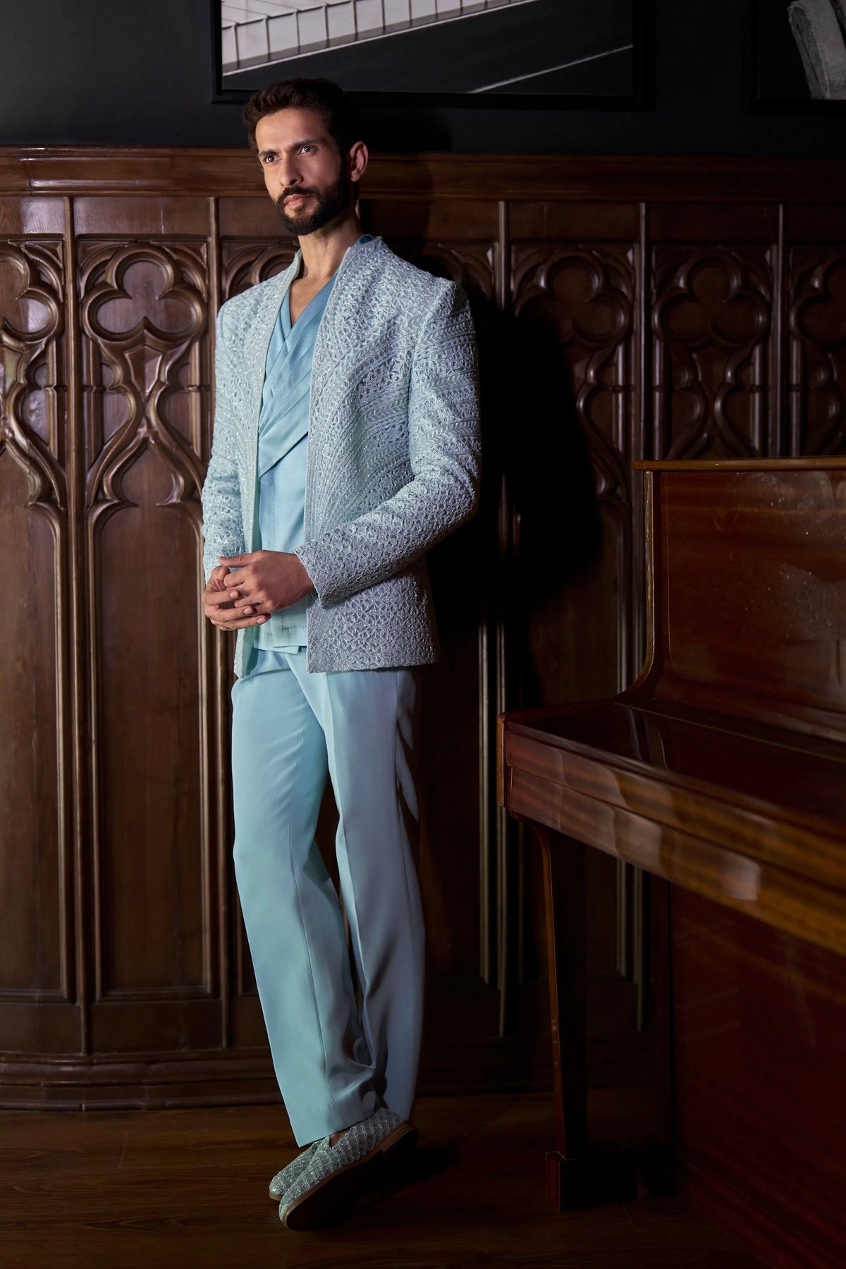Blue Horizon Jacket set
