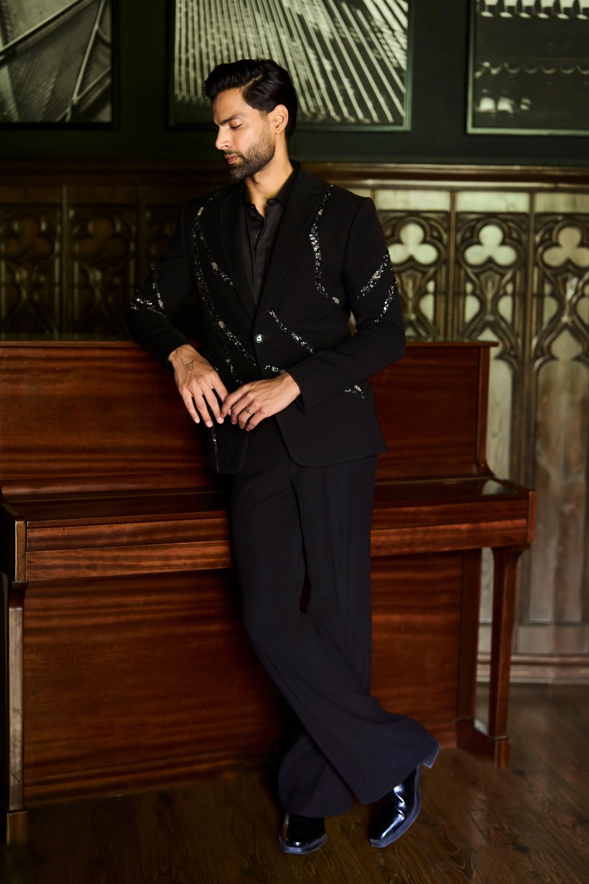 Black Majesty Blazer set