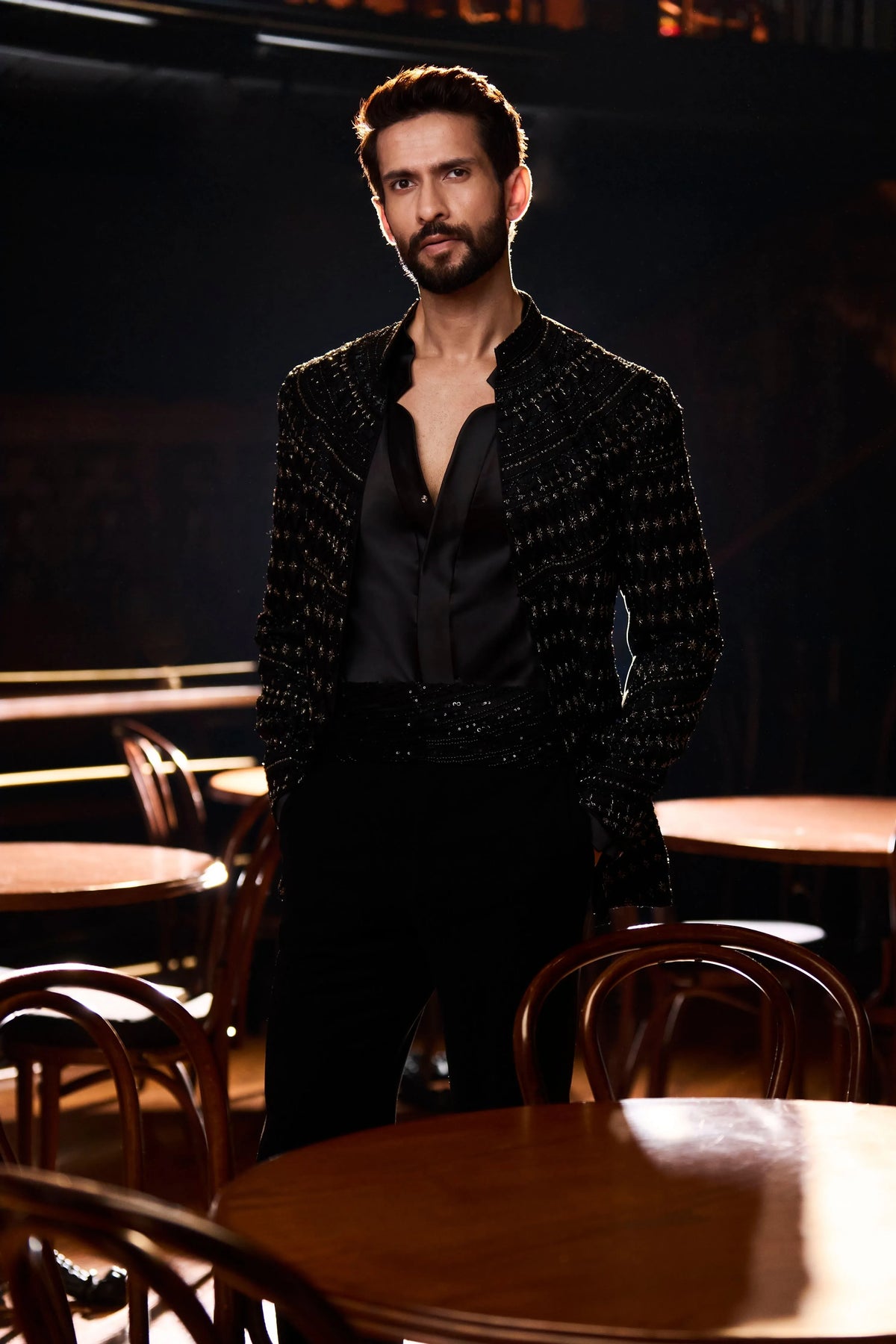 Nero Jacket set
