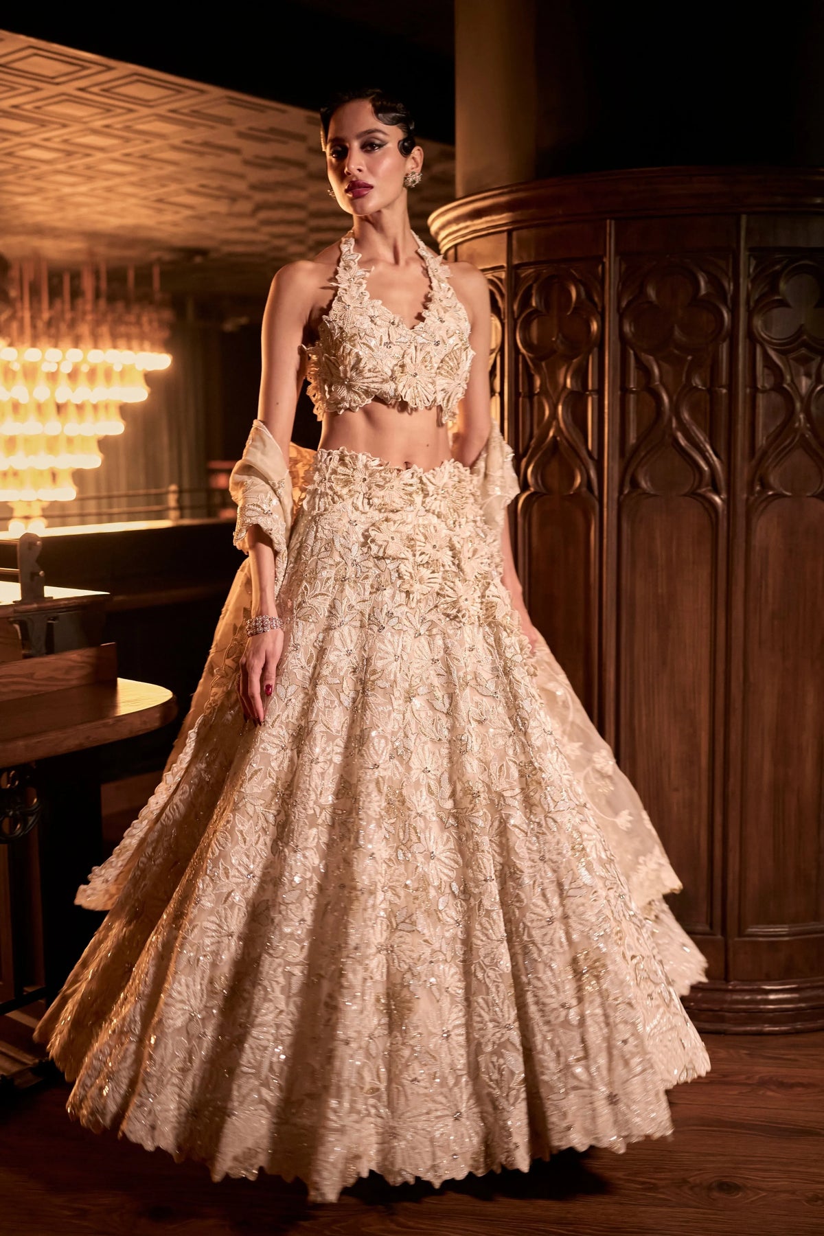 Lunar Bloom Lehenga Set