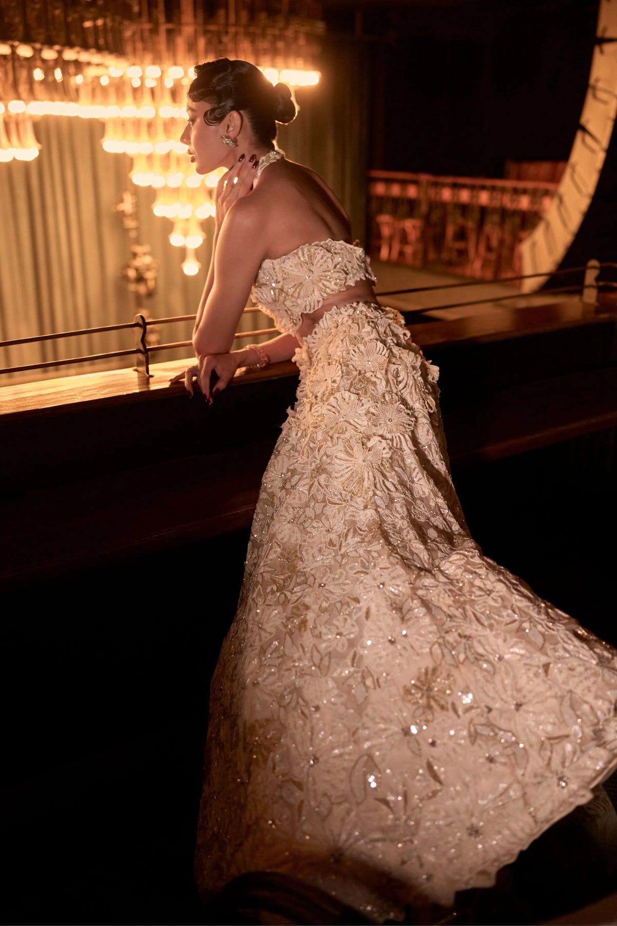 Lunar Bloom Lehenga Set