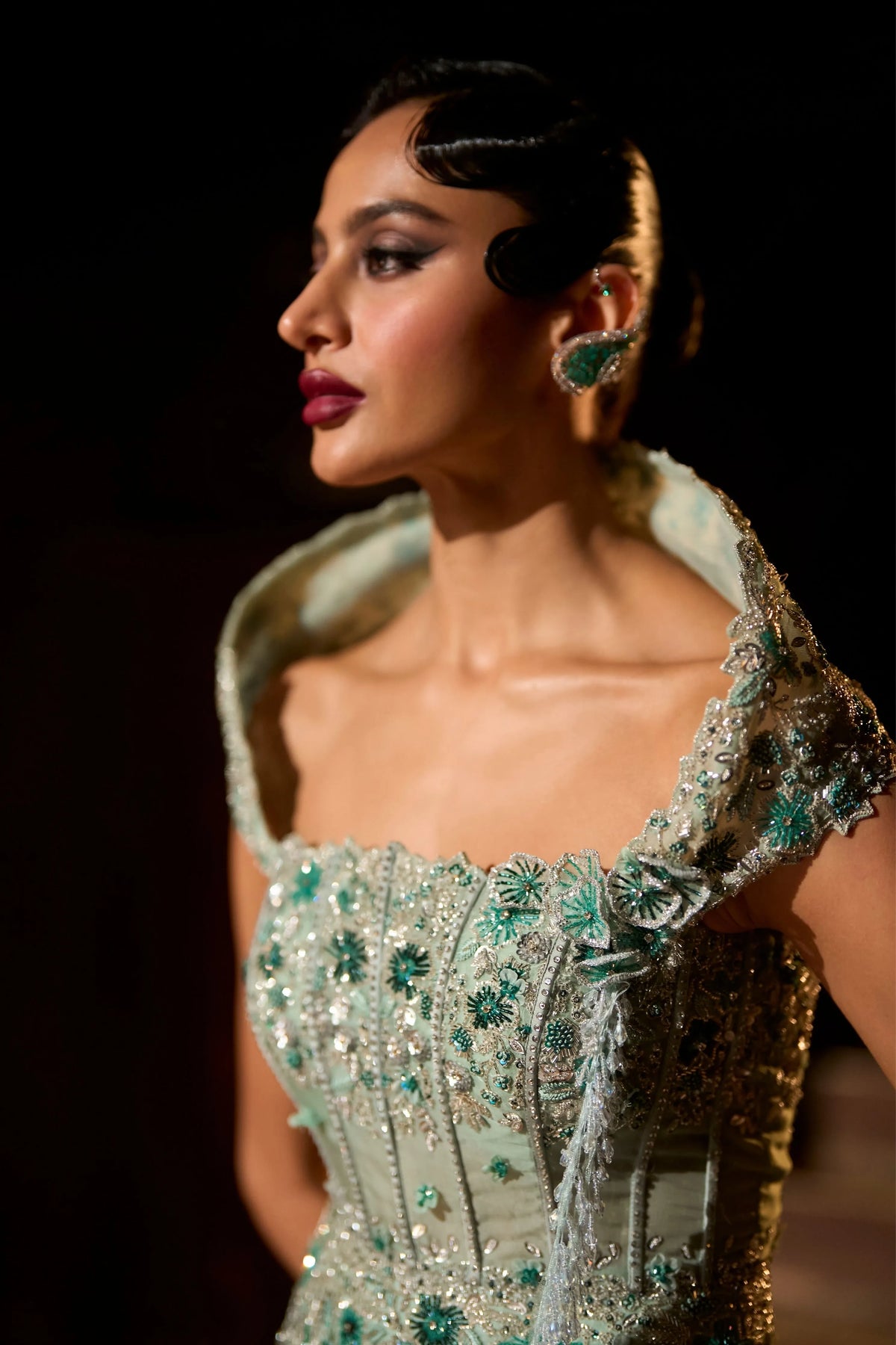 Jade Gimlet Lehenga Set