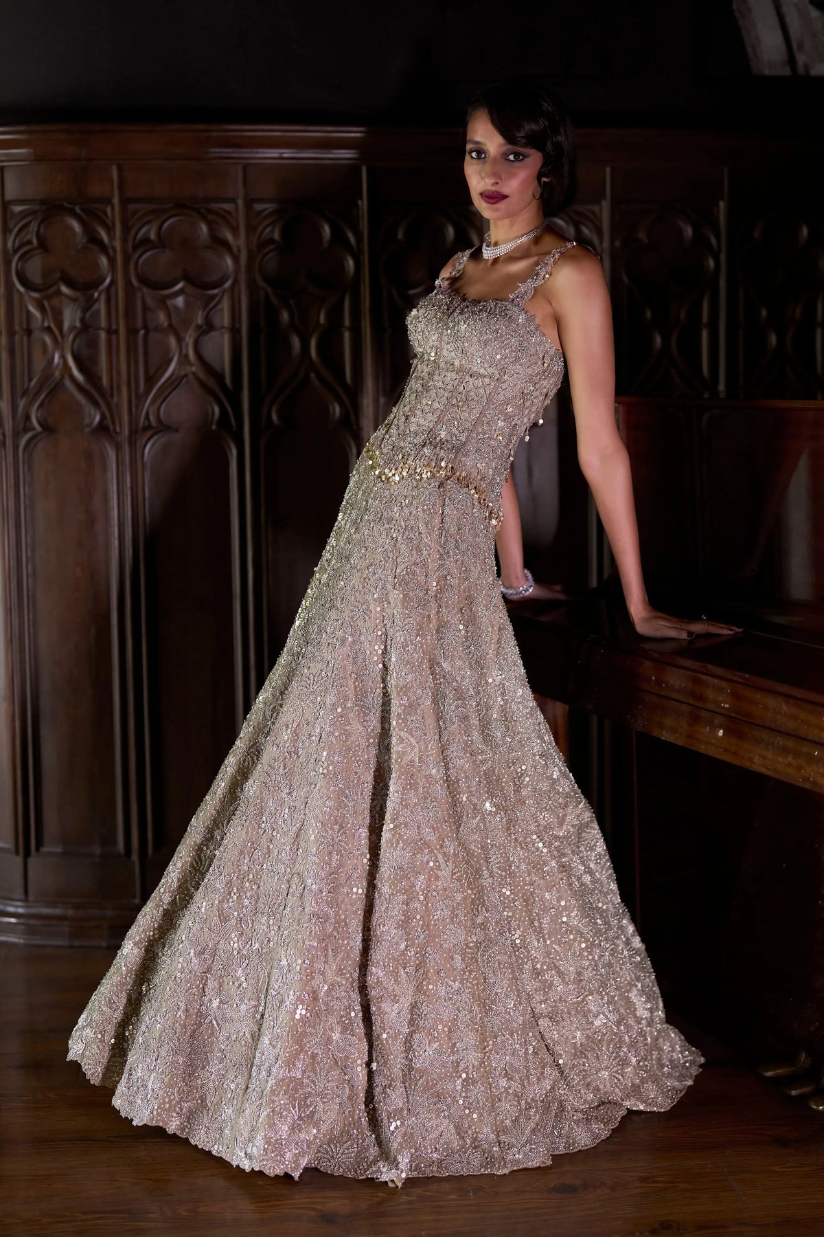 Golden Hour Lehenga Set