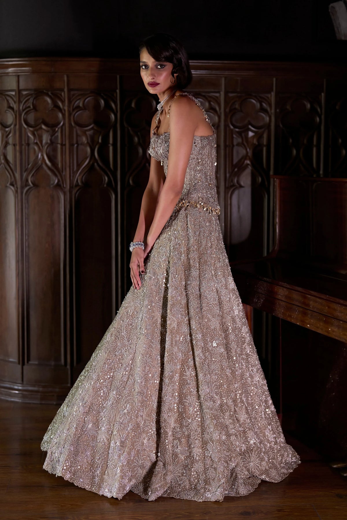 Golden Hour Lehenga Set