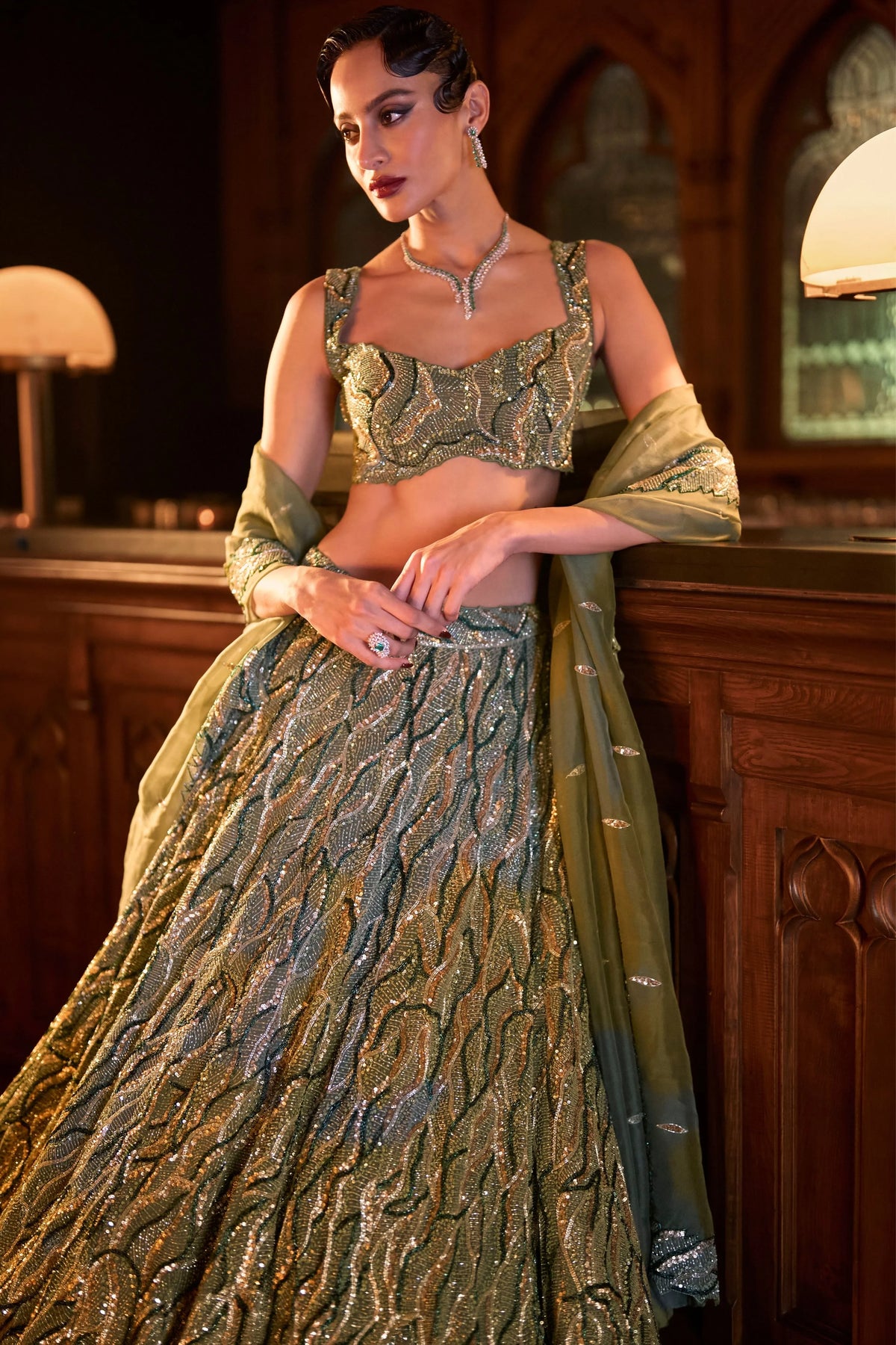 Olivia Lehenga Set