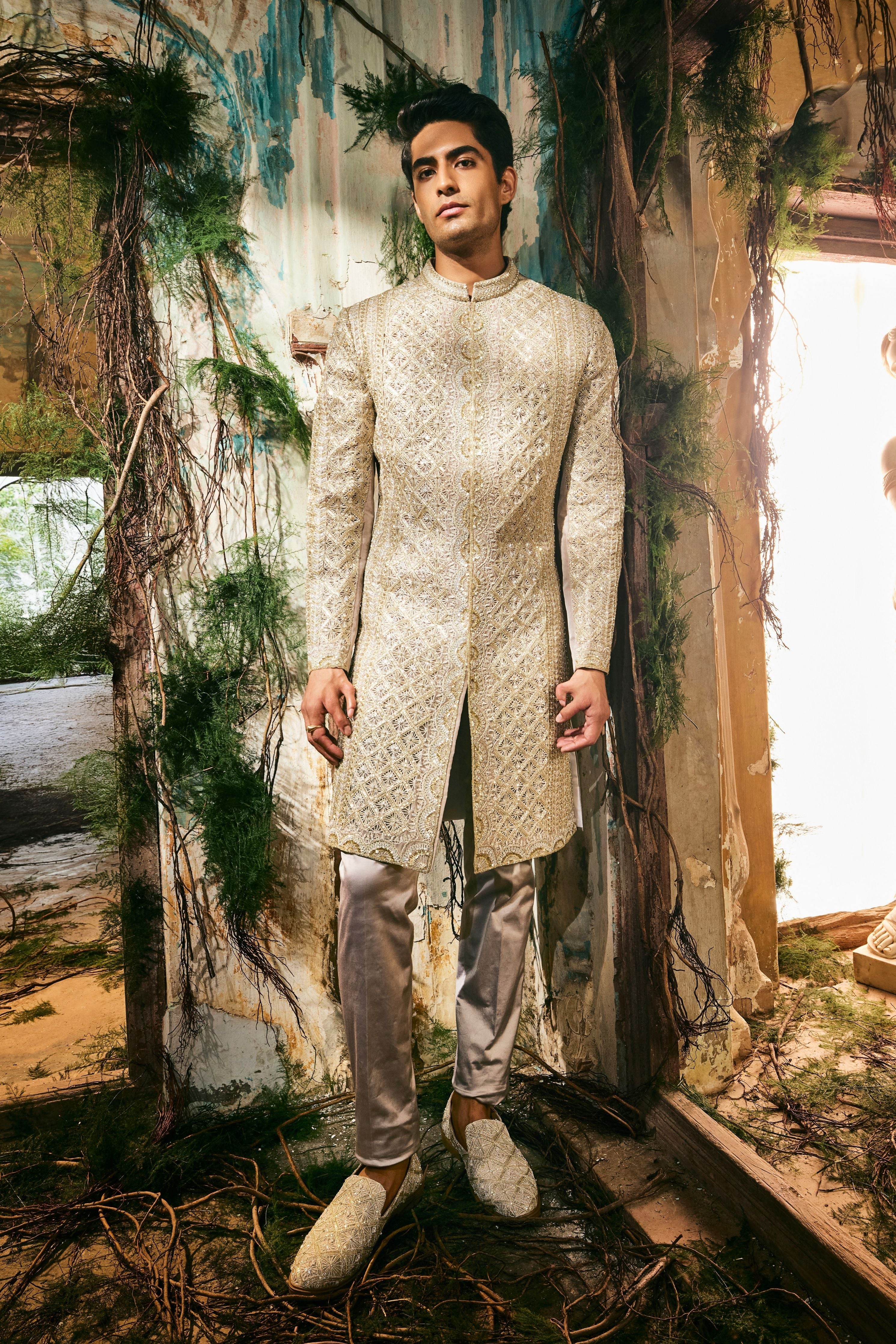 Regal Prism Sherwani Set