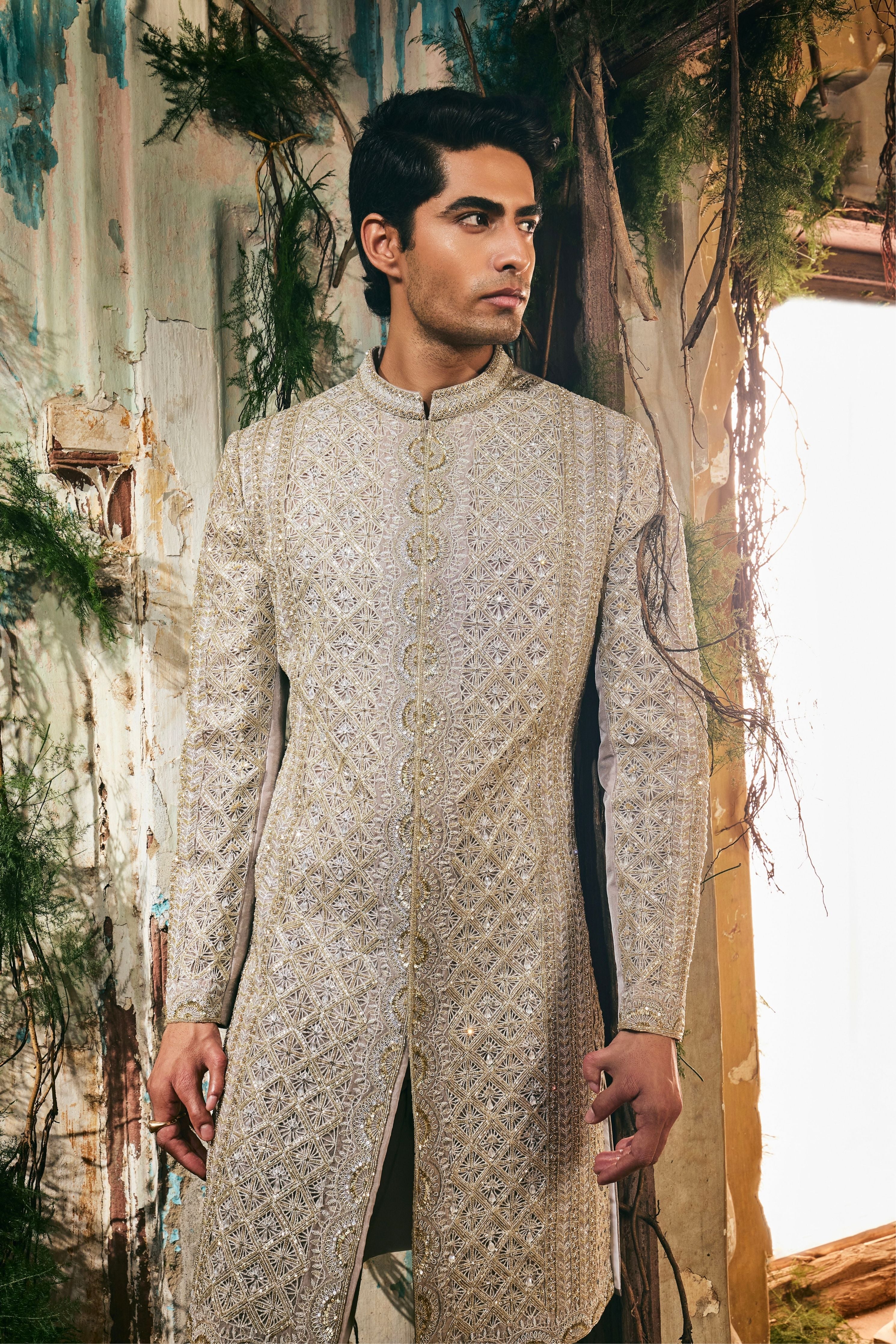 Regal Prism Sherwani Set
