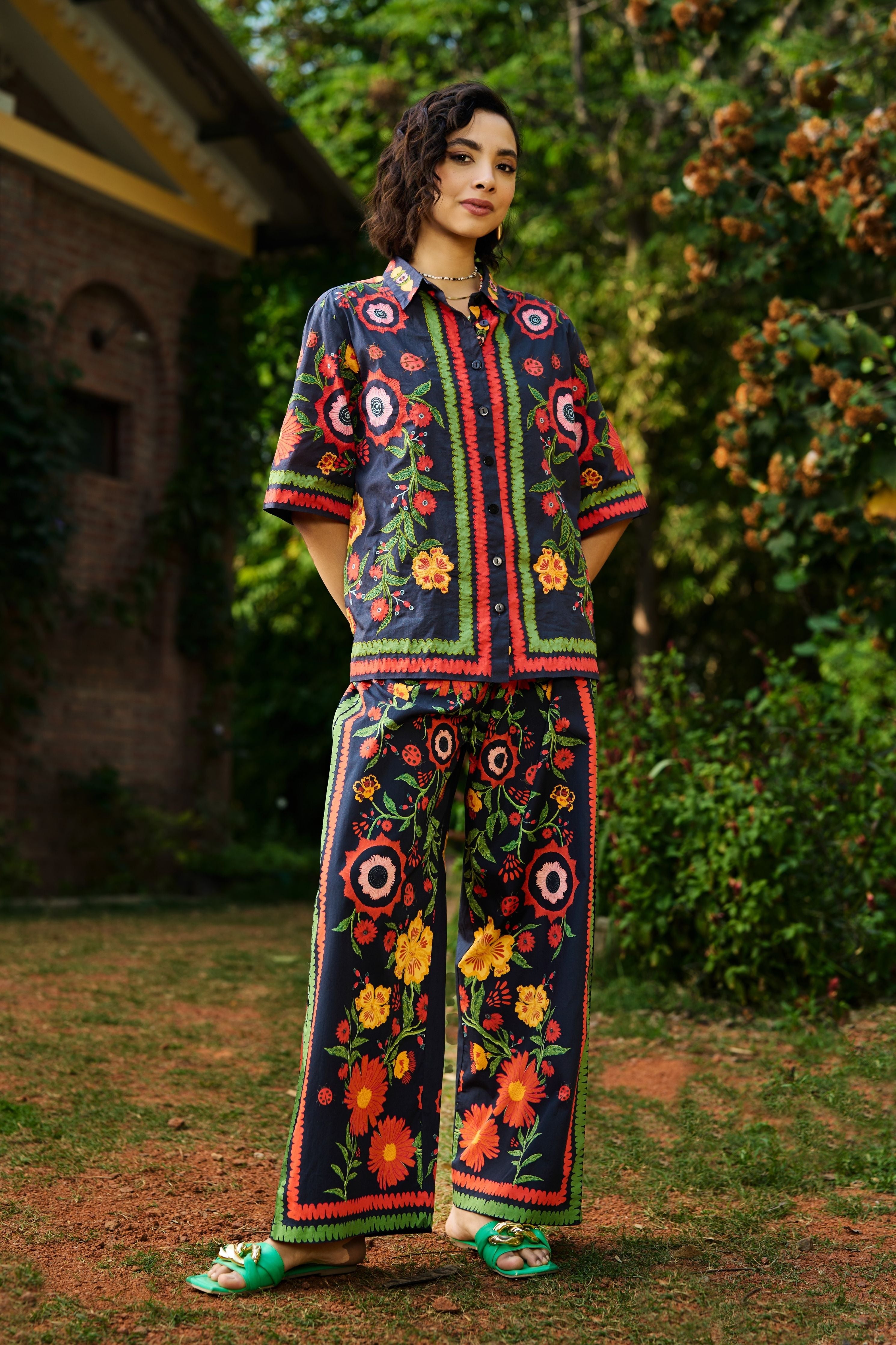 Amira  Embroidered Shirt