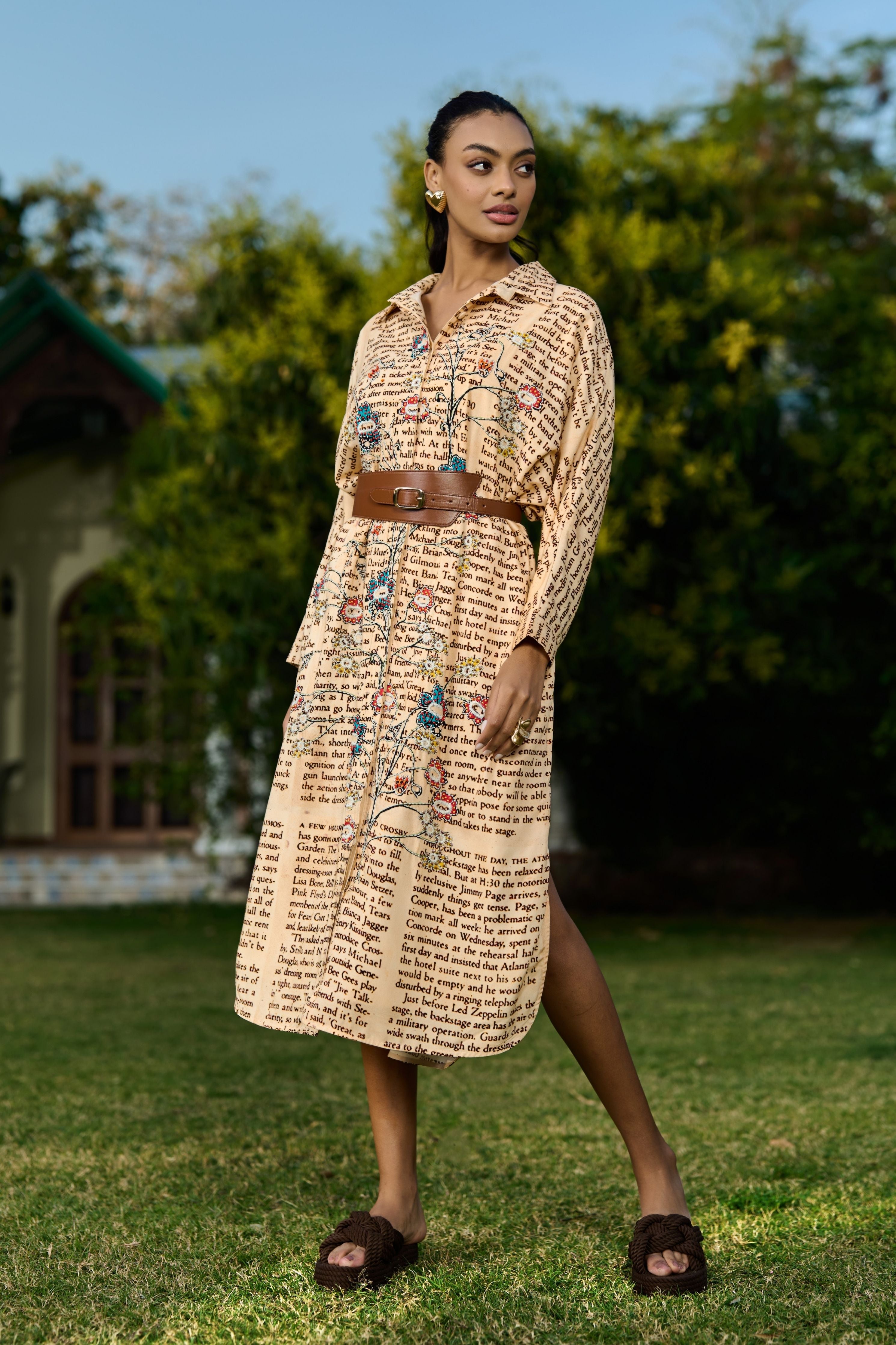 Dani Emboridered Shift Dress
