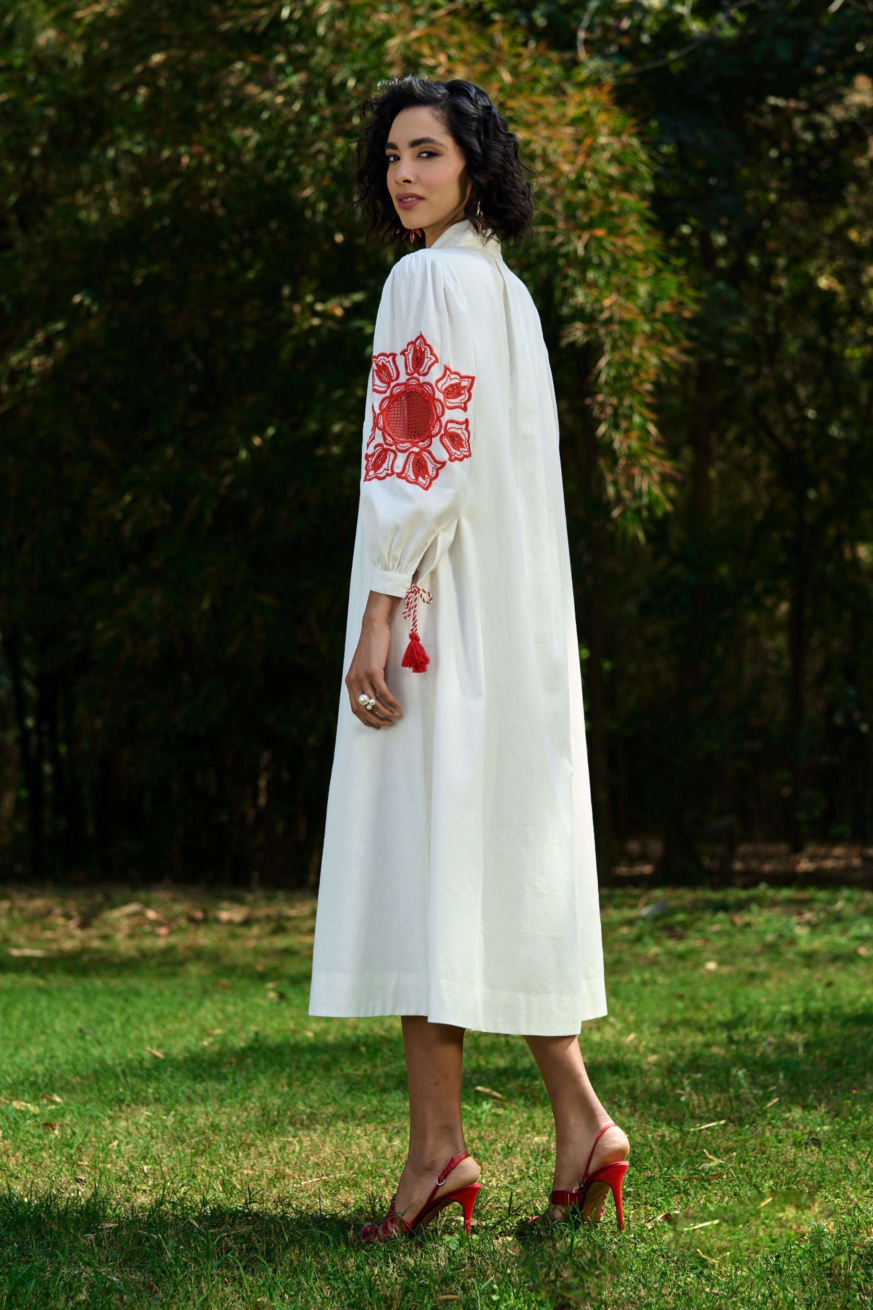 Ivar Embroidered Dress