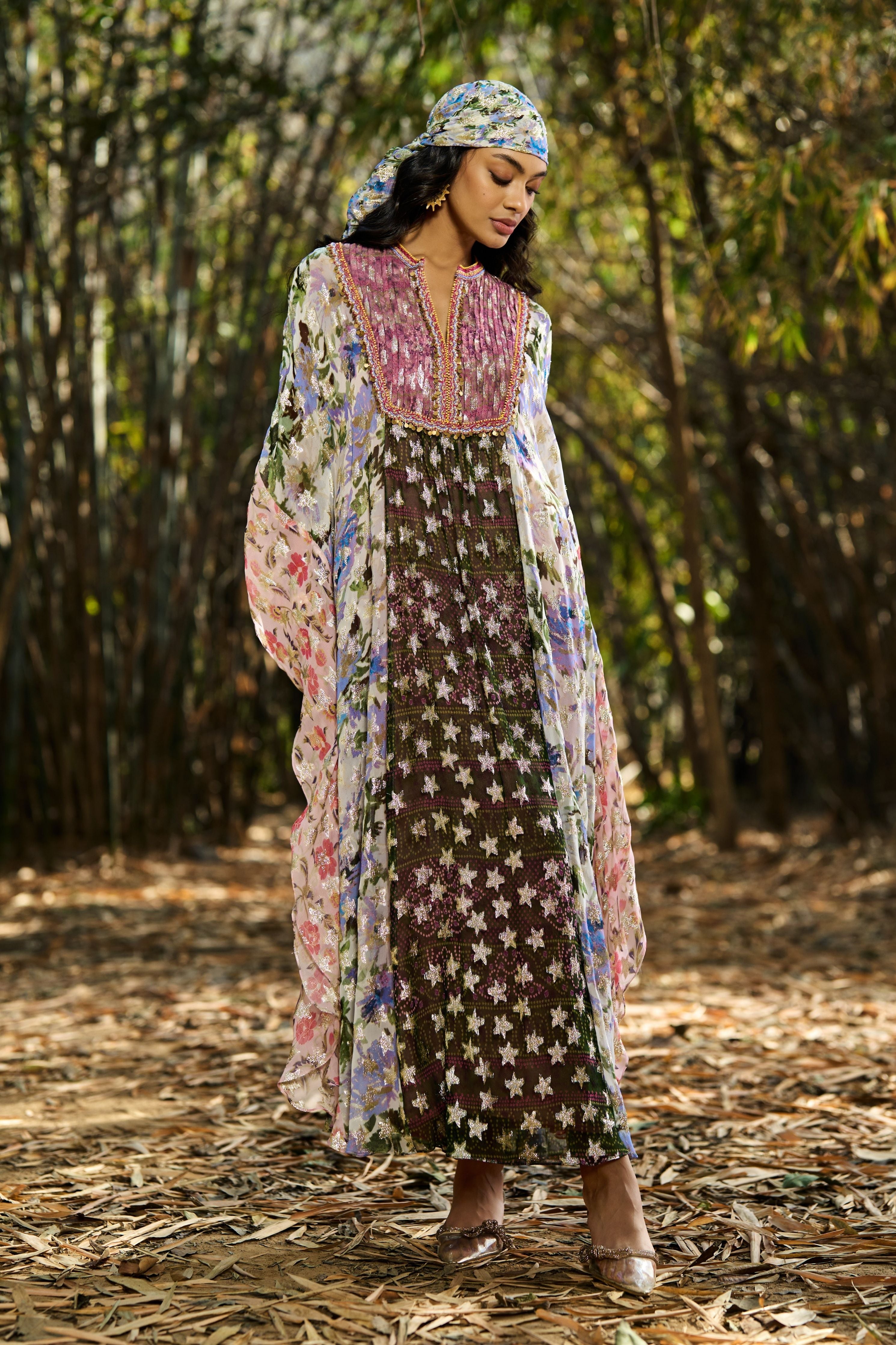 Karissa Embroidered Kaftan