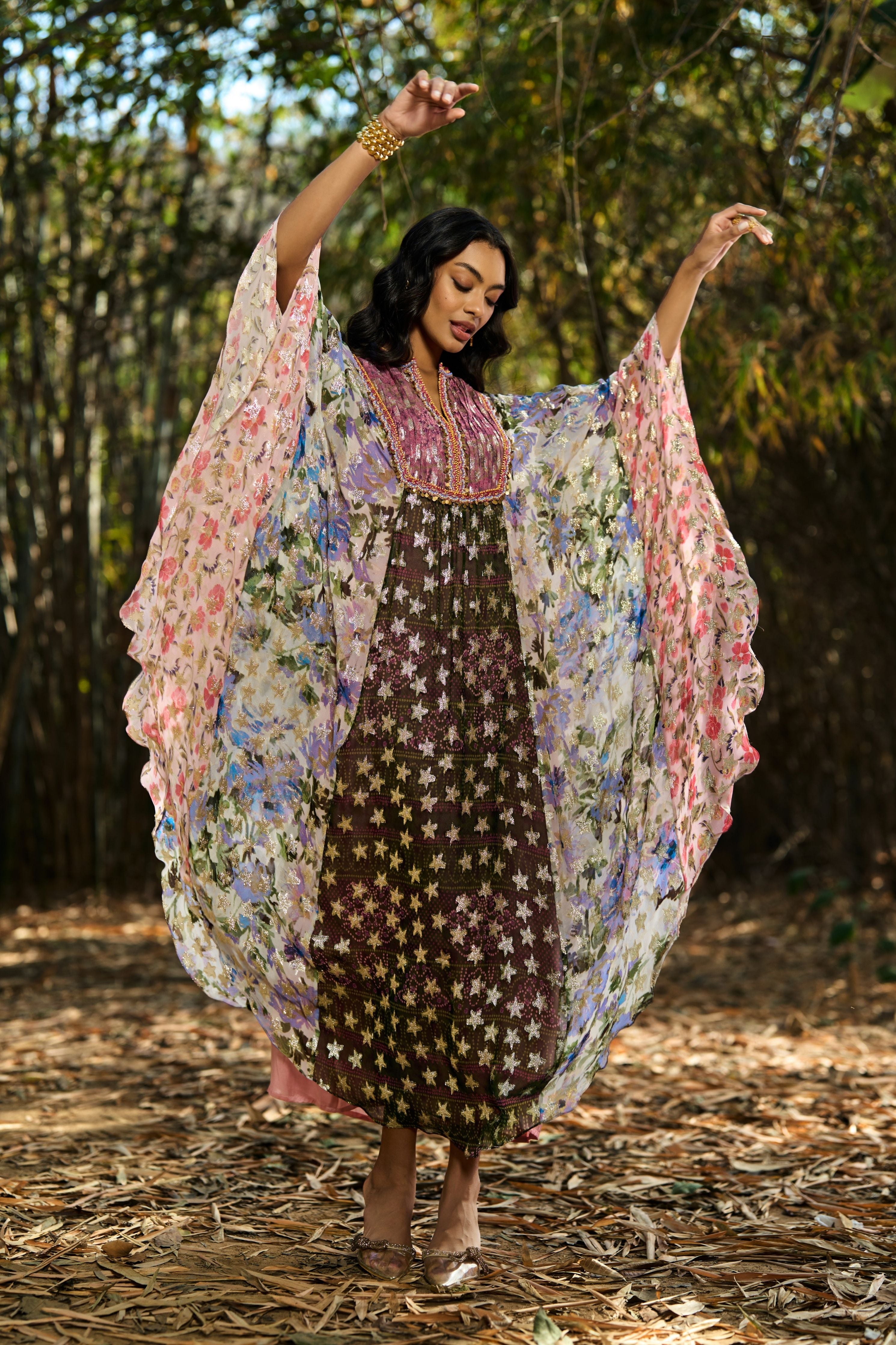 Karissa Embroidered Kaftan
