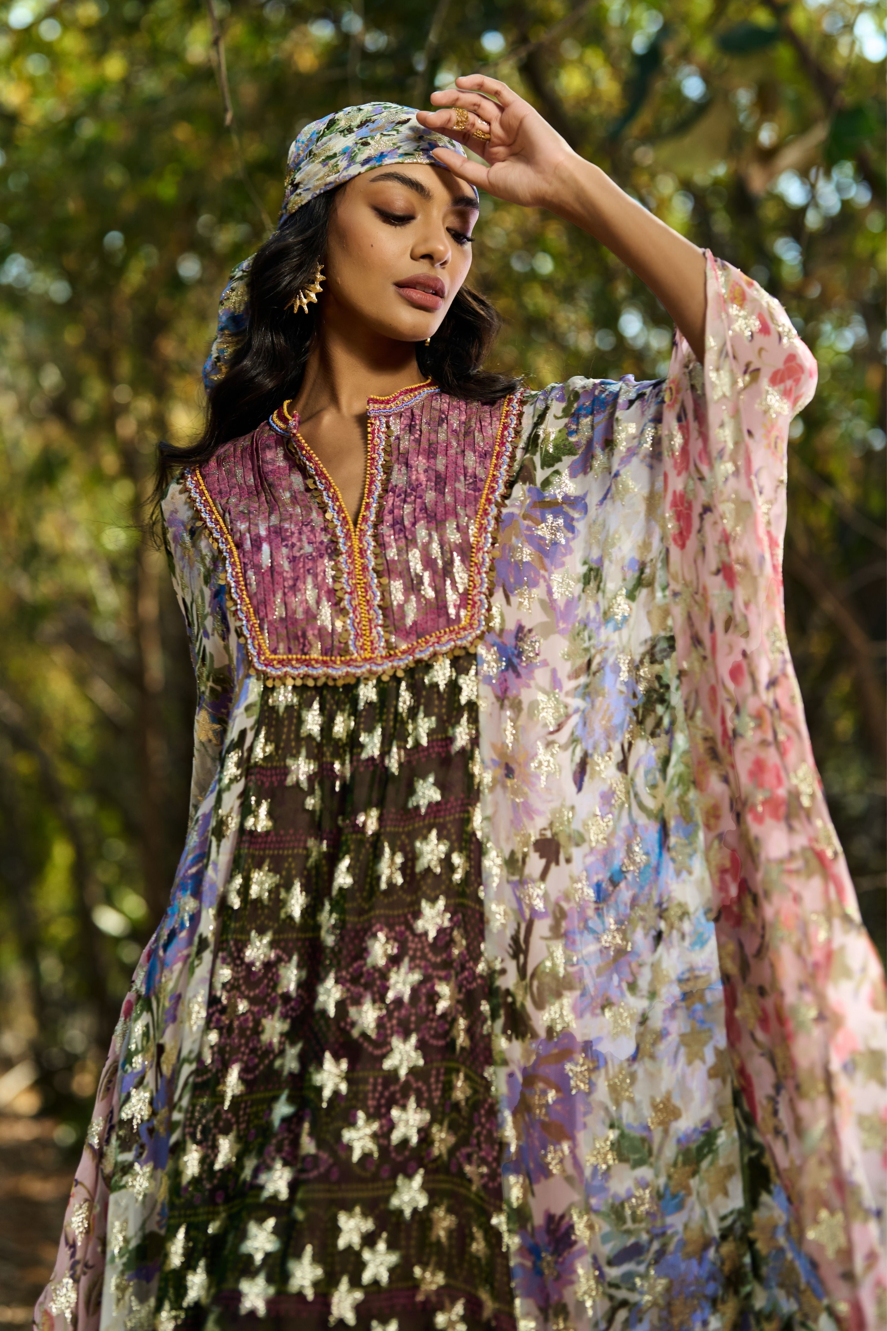 Karissa Embroidered Kaftan