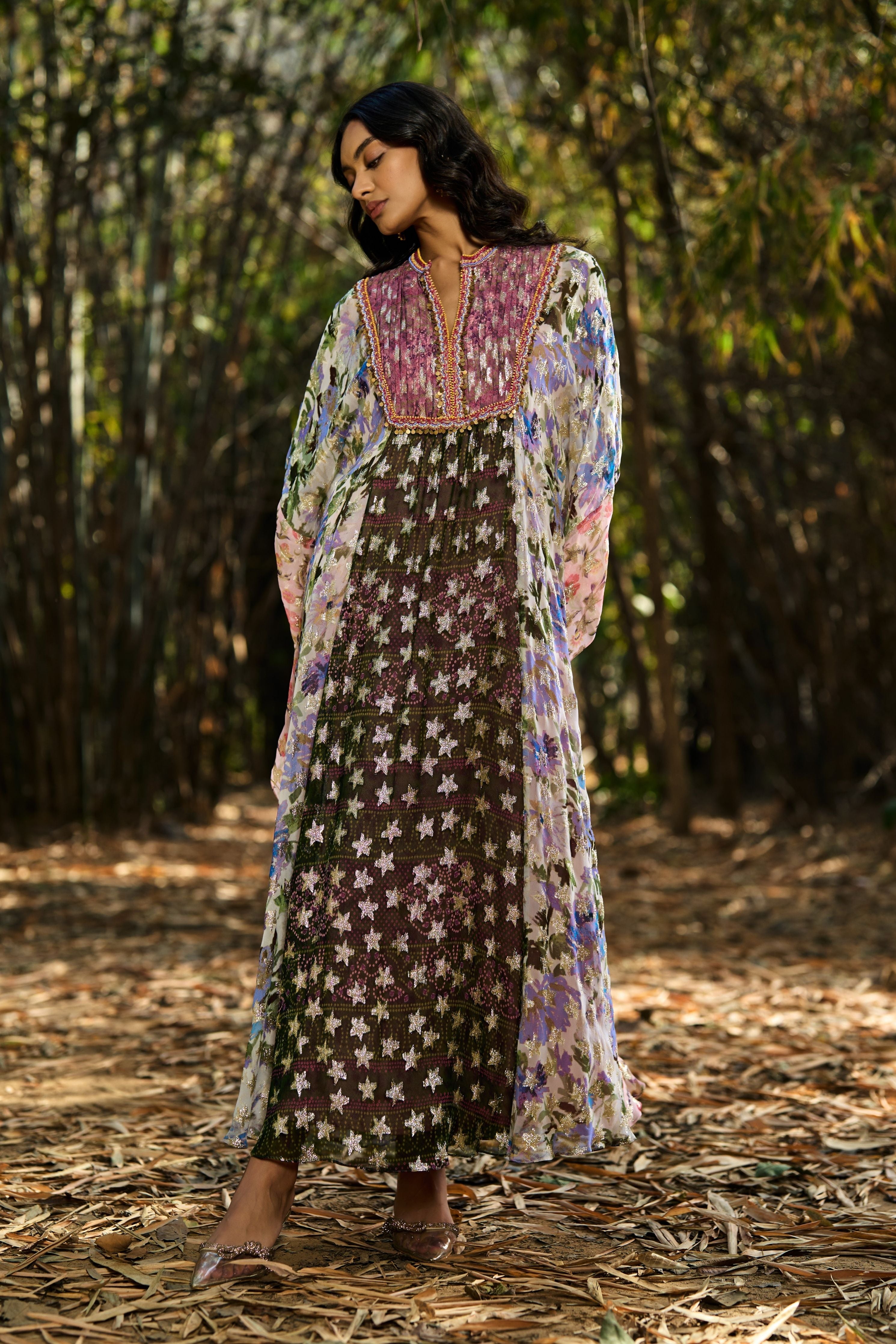 Karissa Embroidered Kaftan