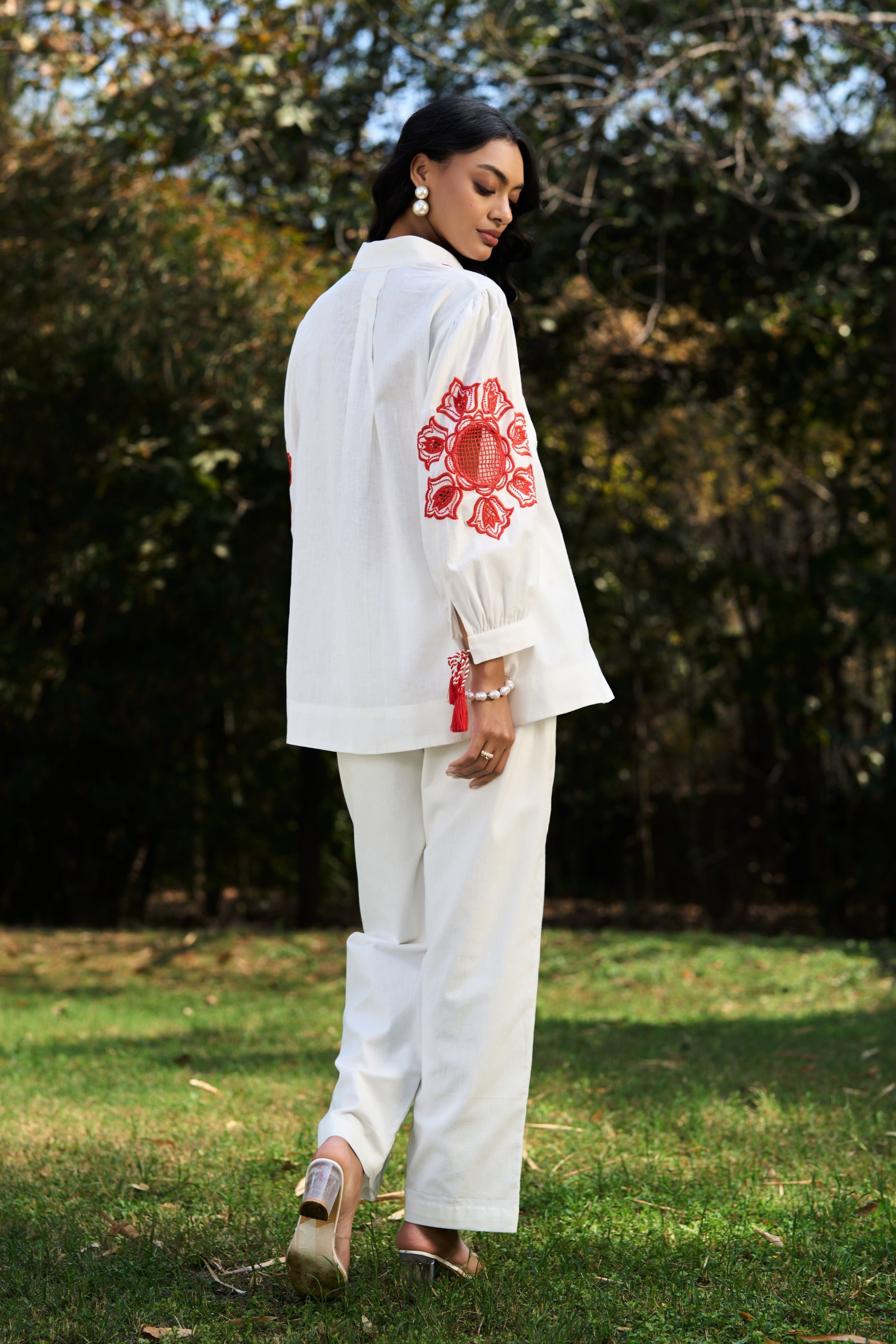 Alira Embroidered Co-Ord Set