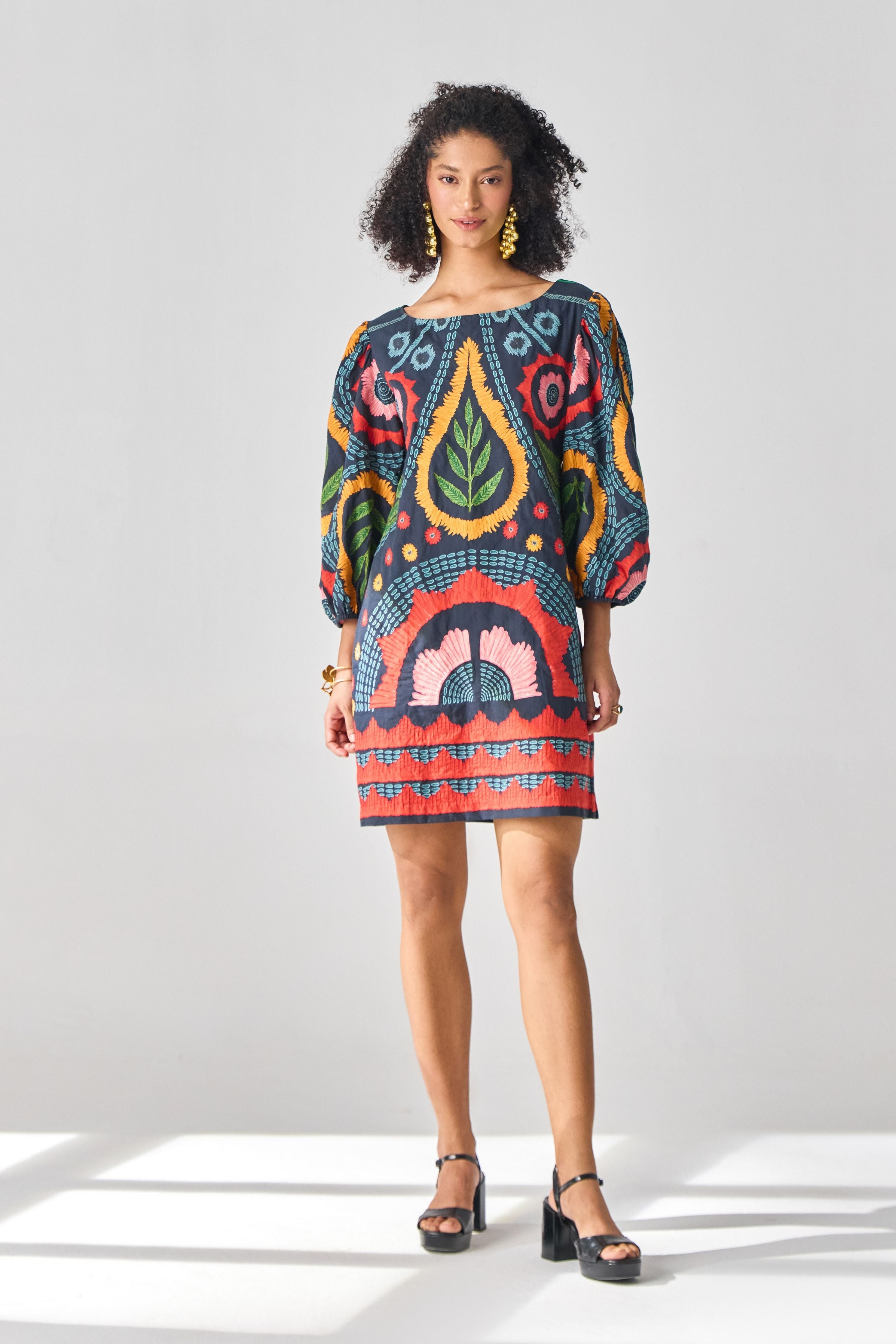 Jane Embroidered Dress