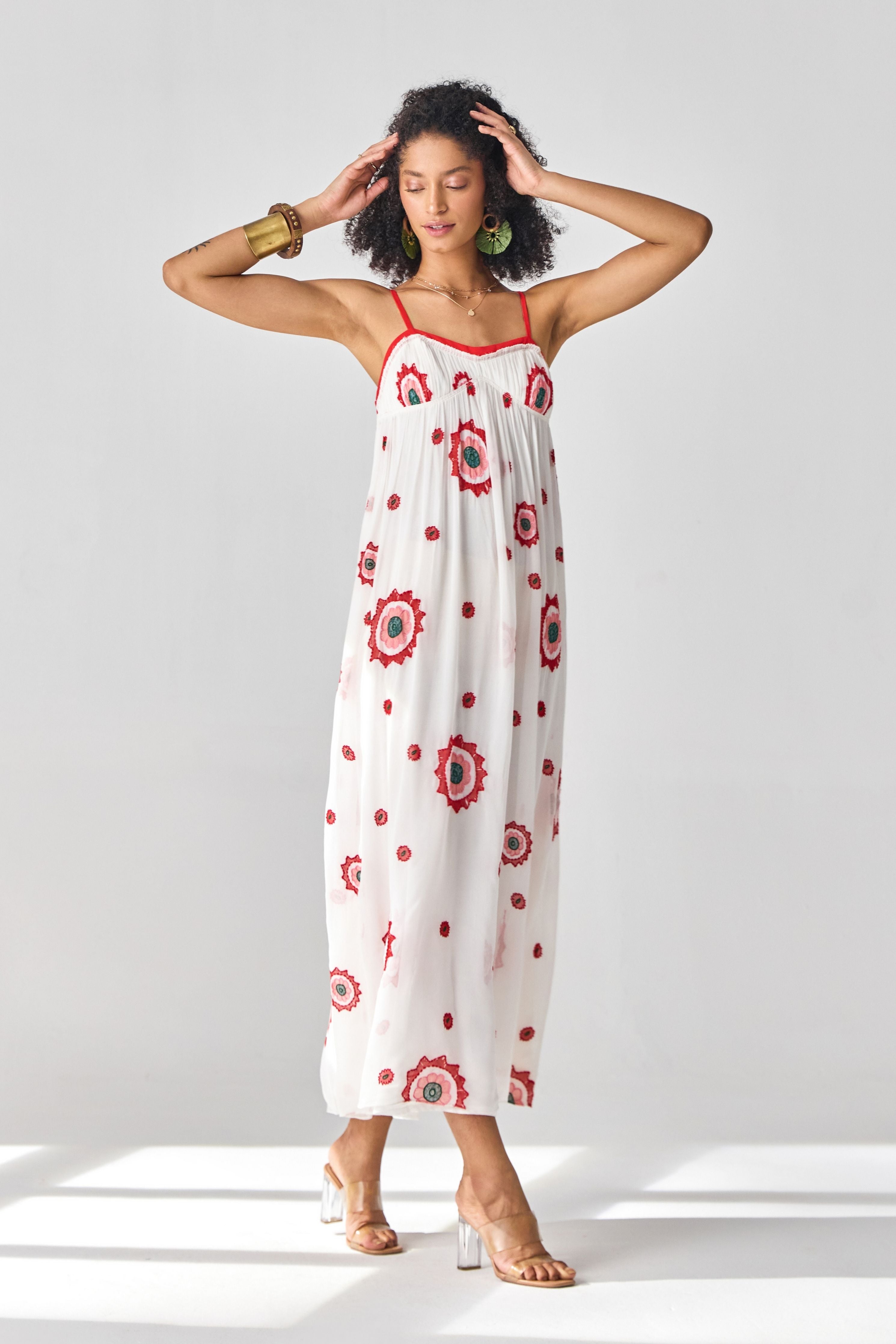 Skyla Embroidered Dress