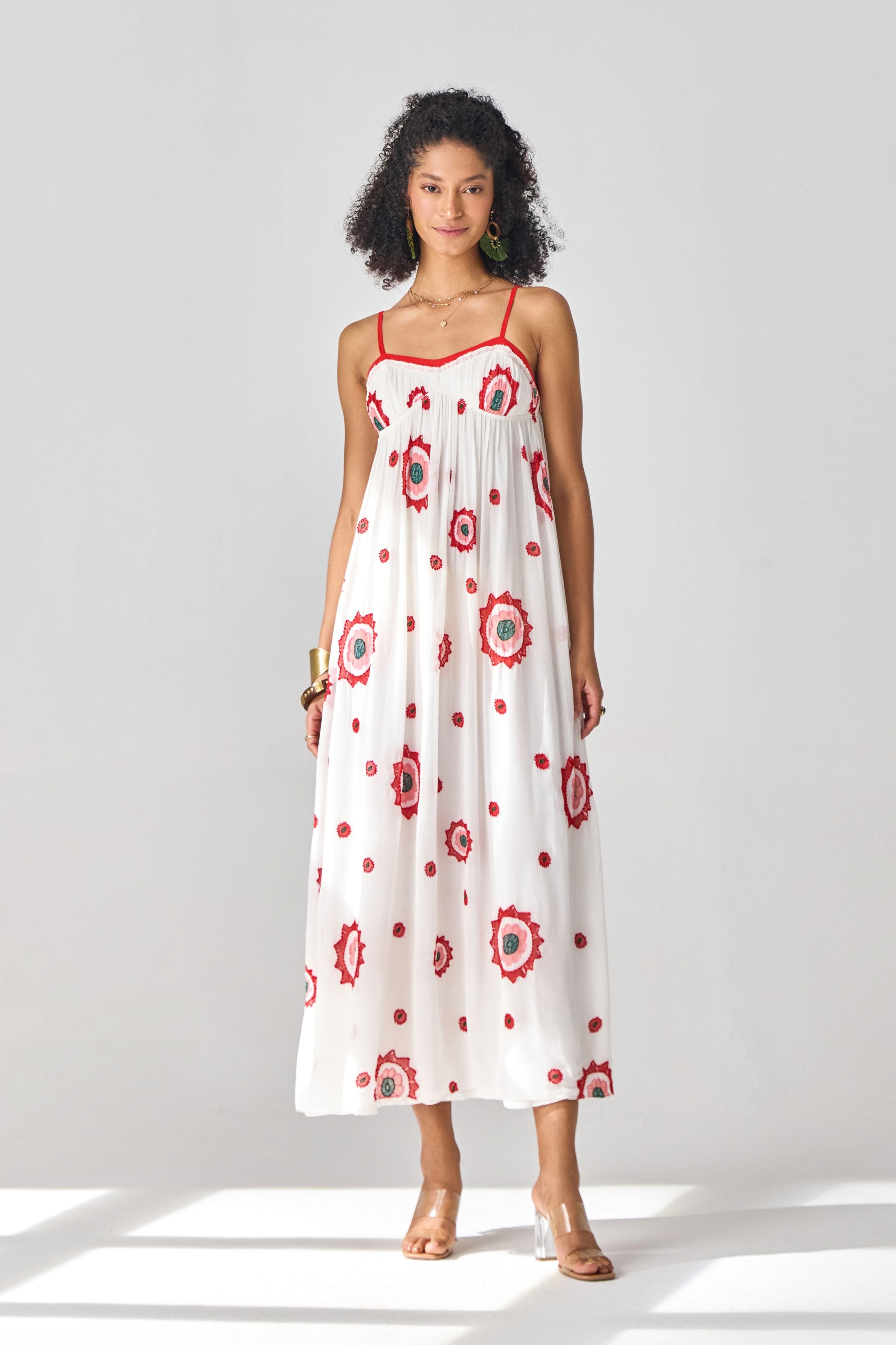 Skyla Embroidered Dress