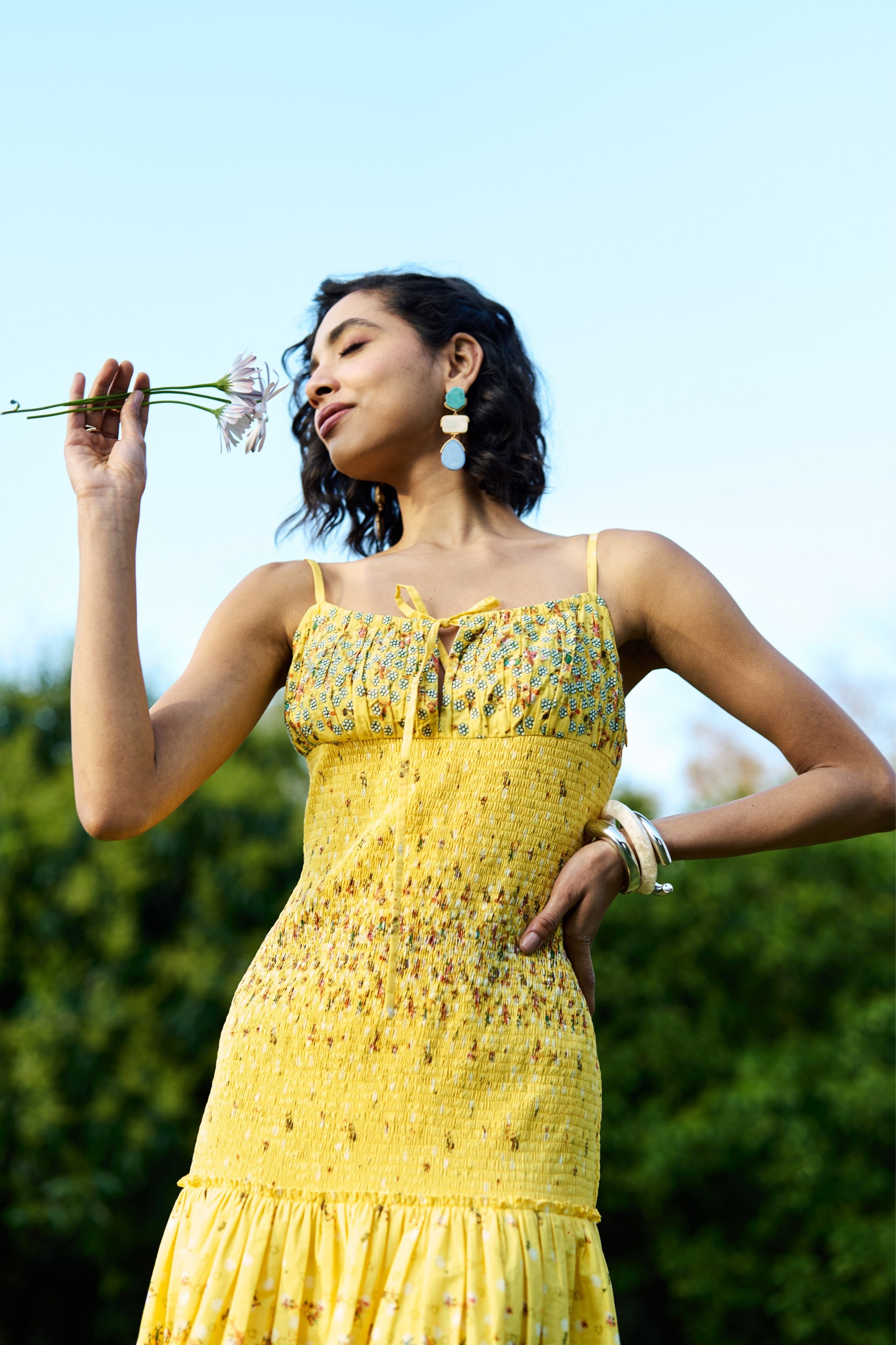 Ocher Dress