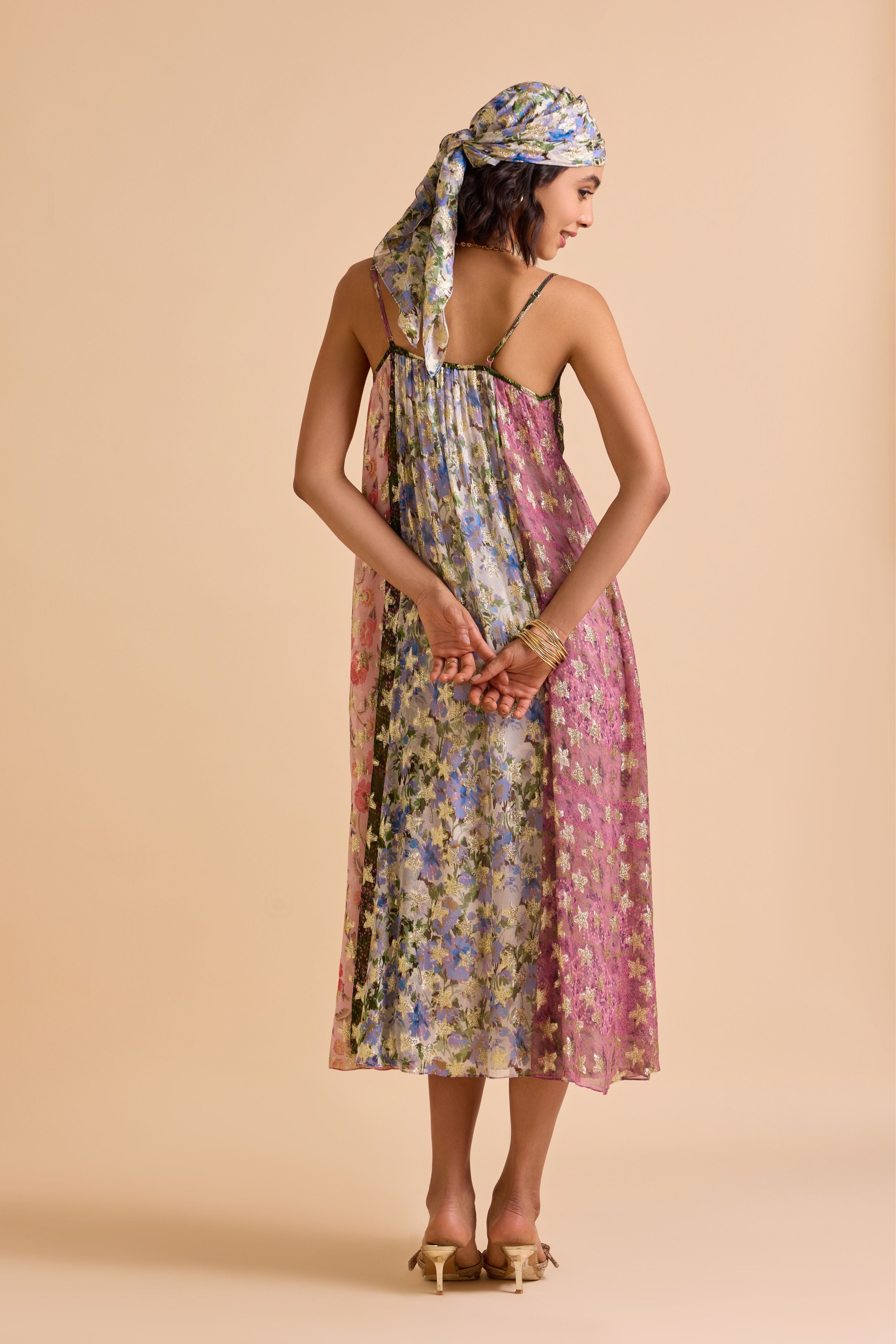 Irida Spaghetti Dress