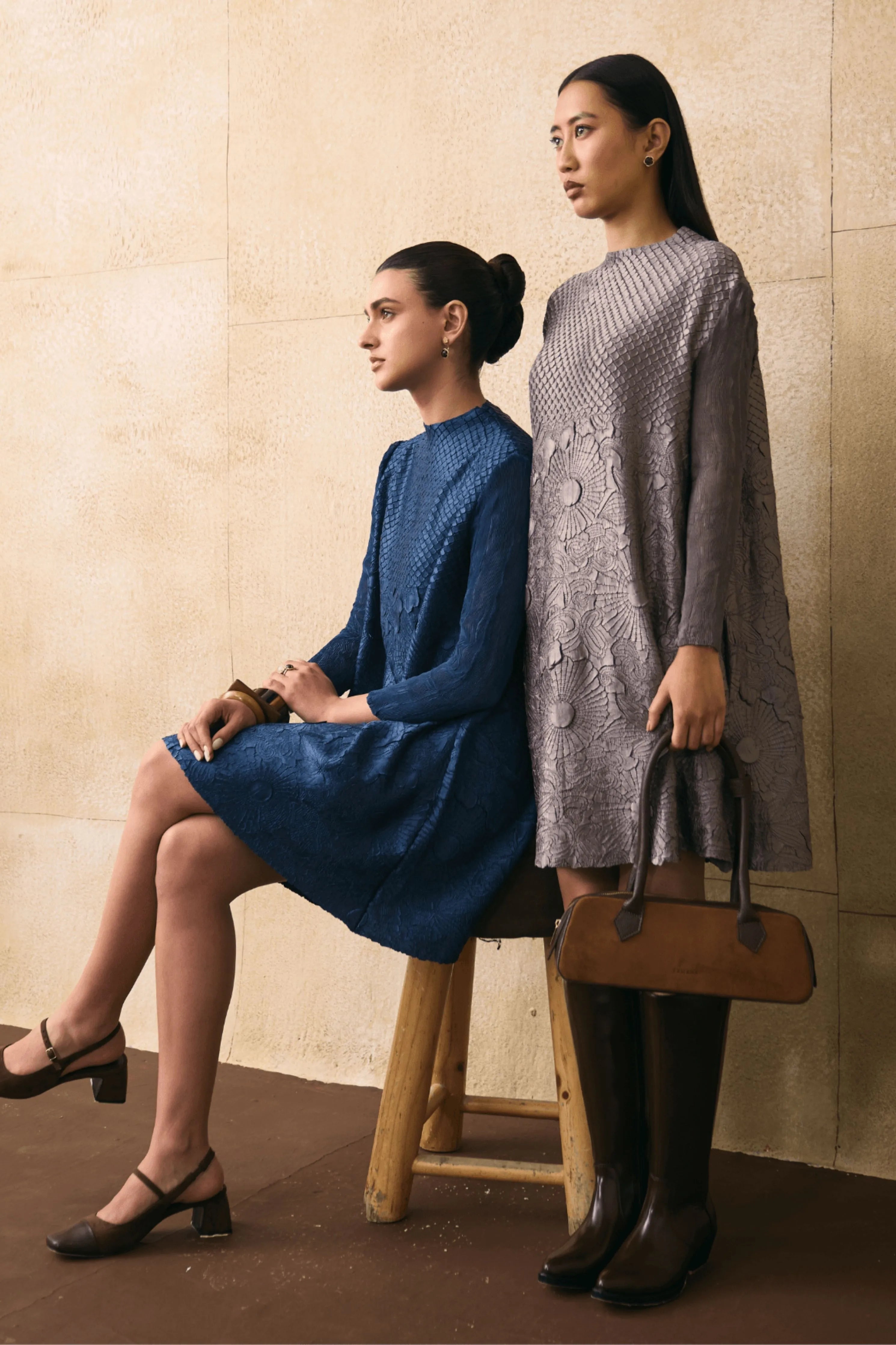 Blue Virtue Dress