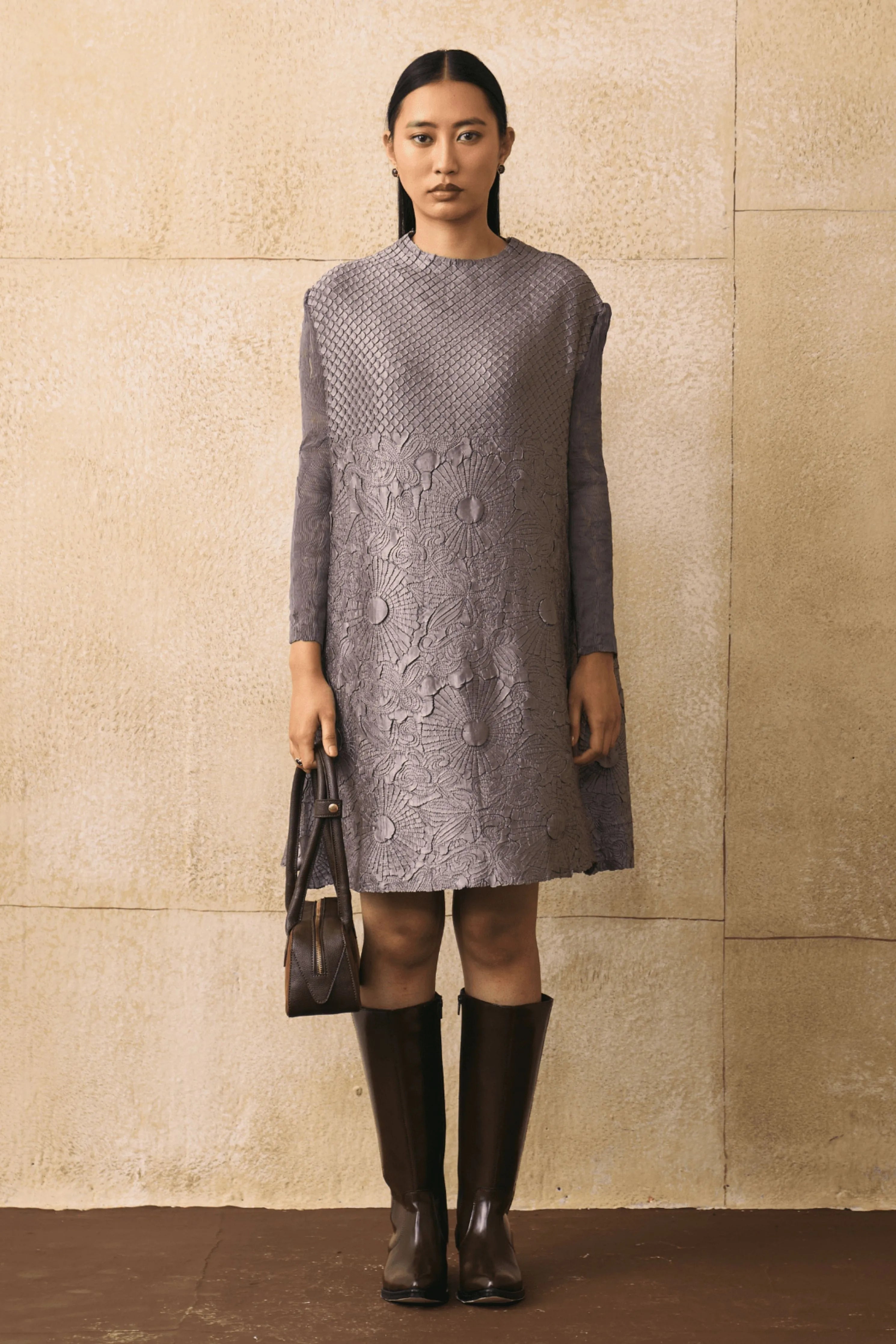 Grey Virtue Dress