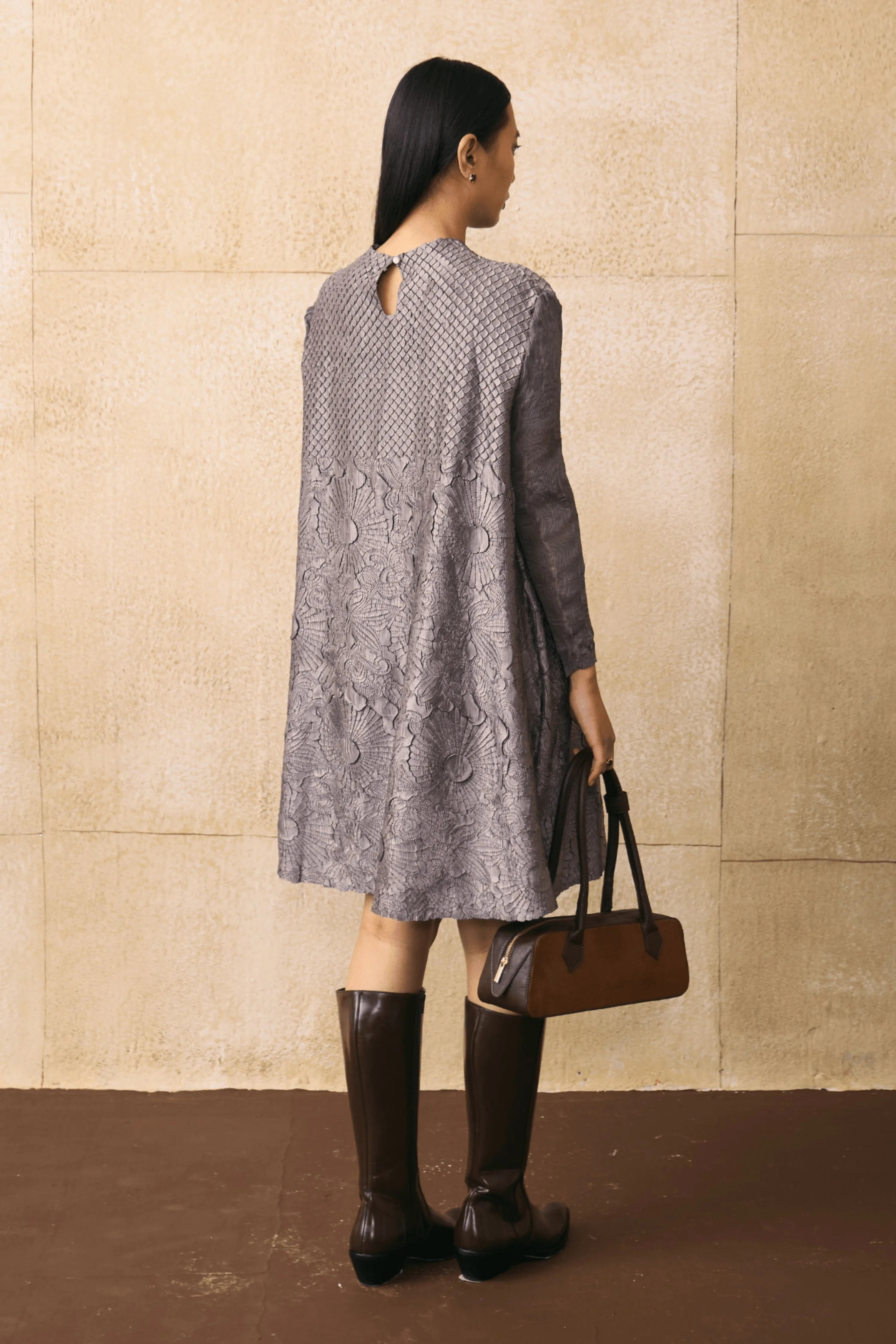 Grey Virtue Dress