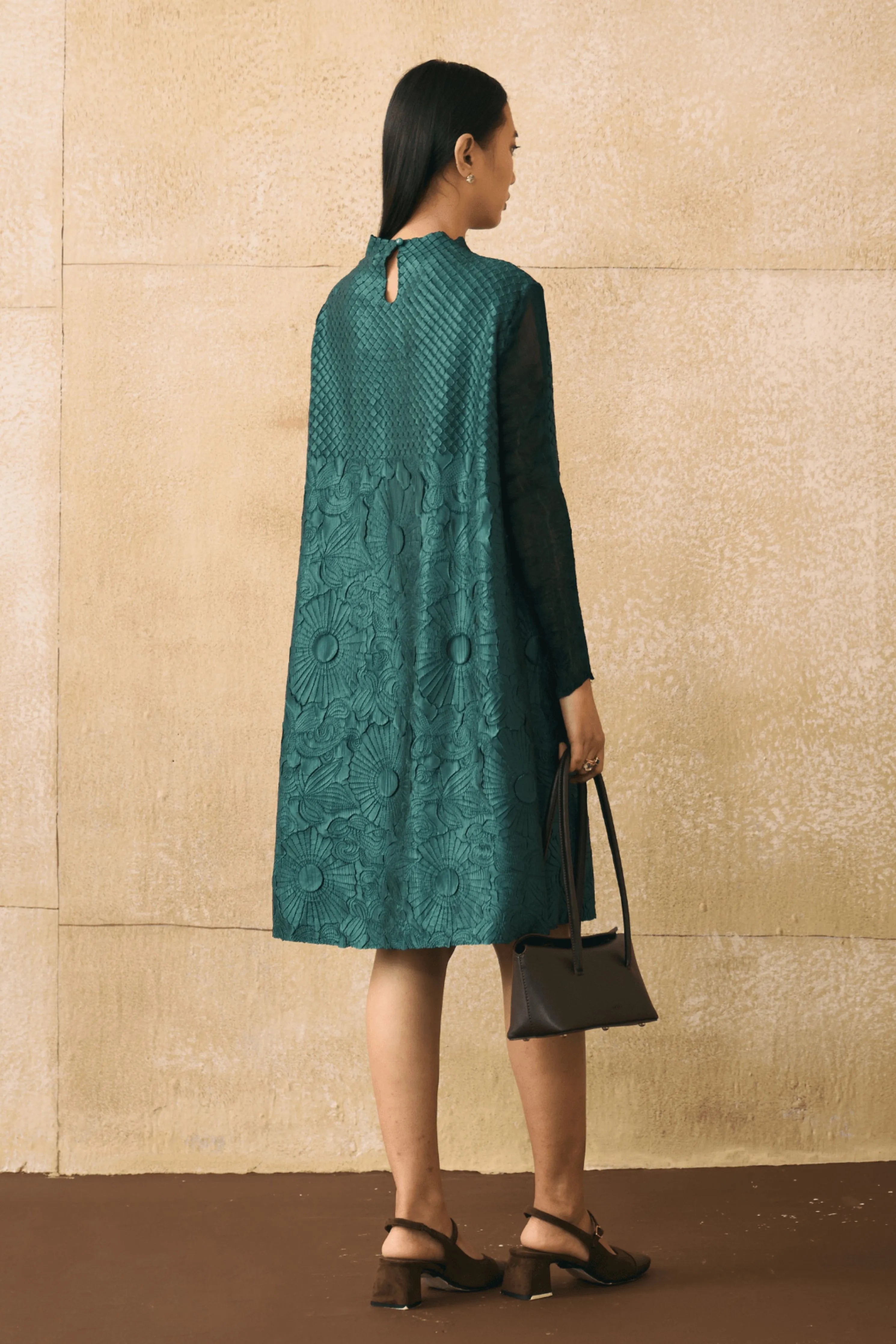 Bottle Green Virtue Dress