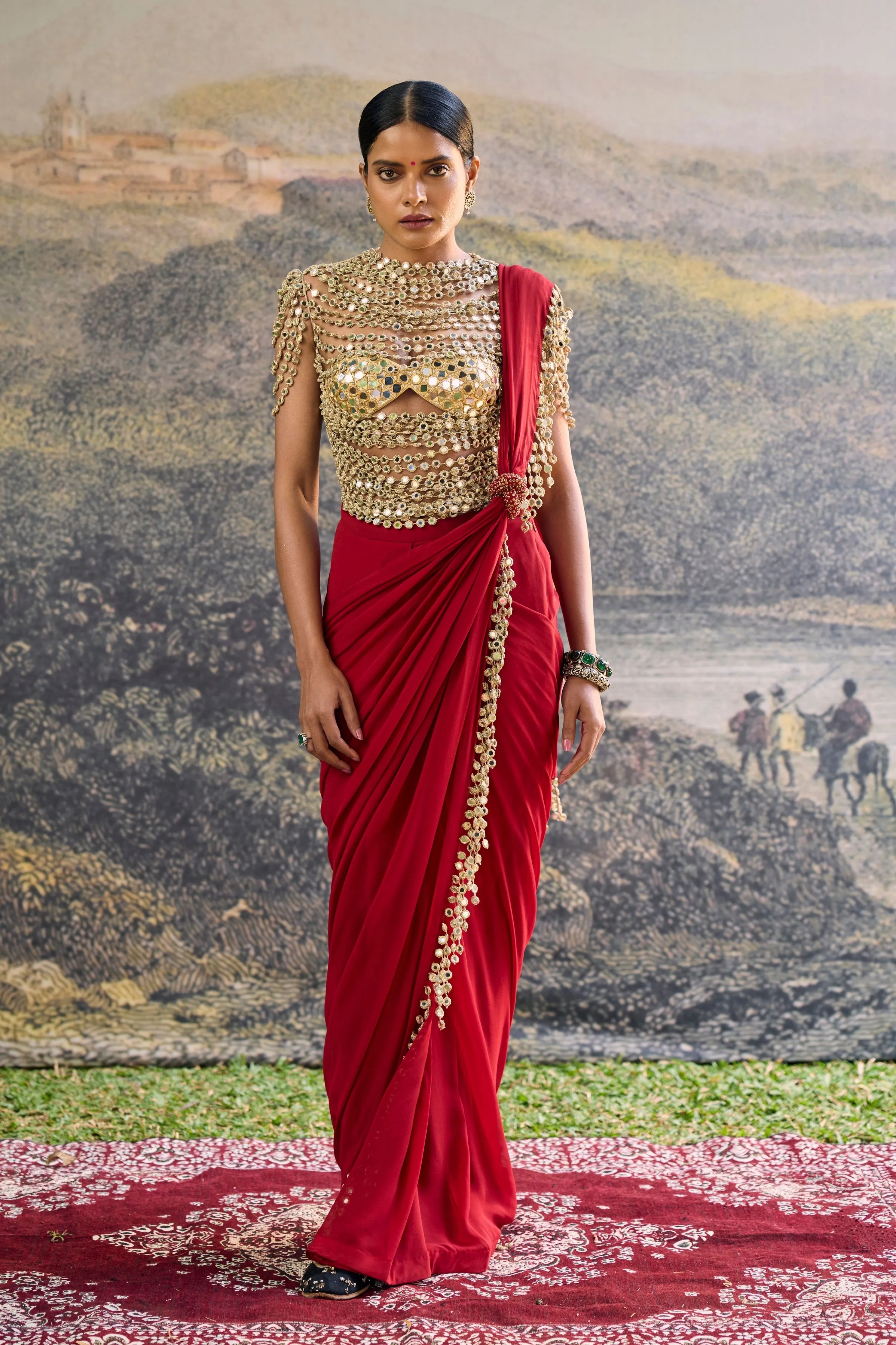 Vihana Saree Set