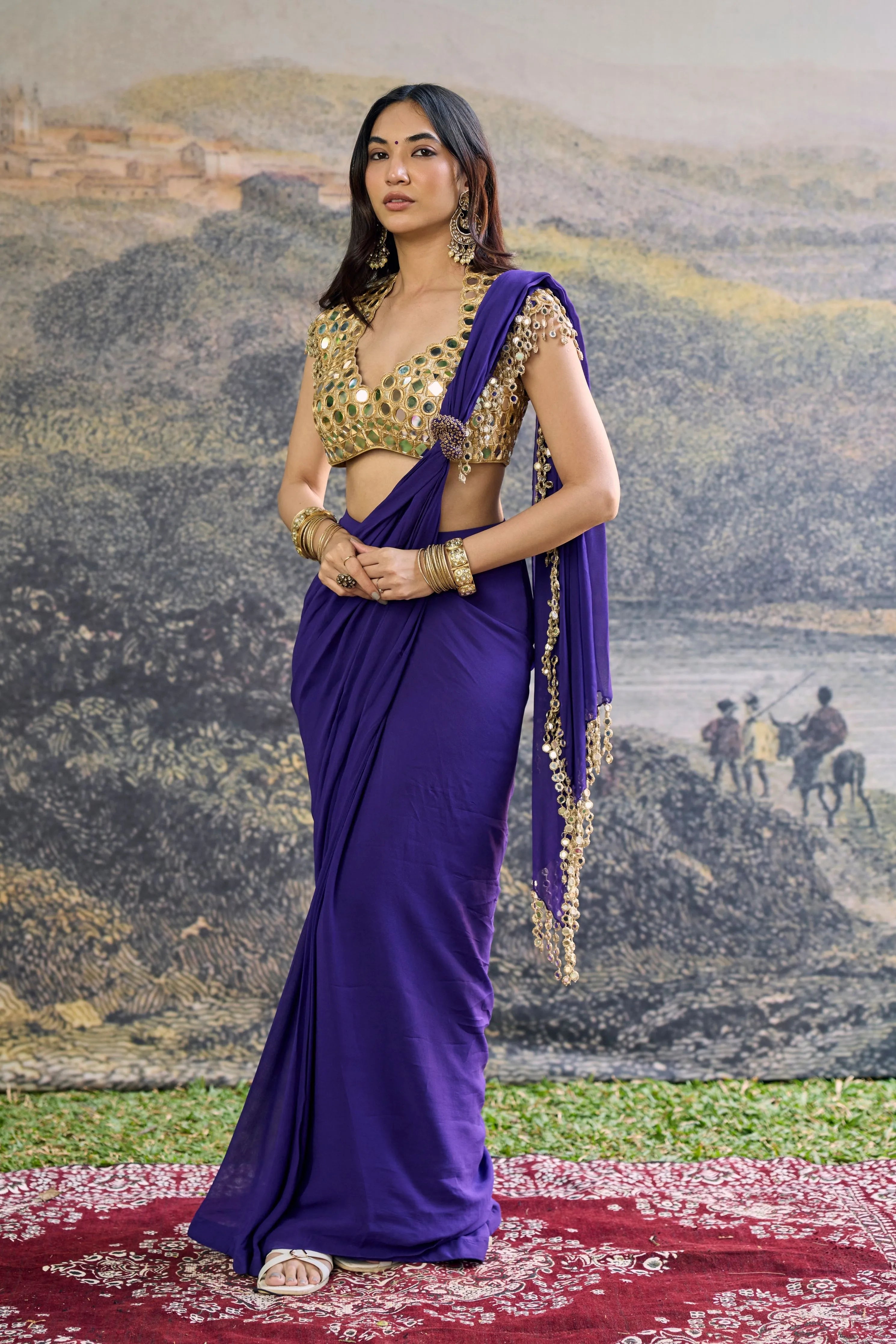 Ruhani Saree Set