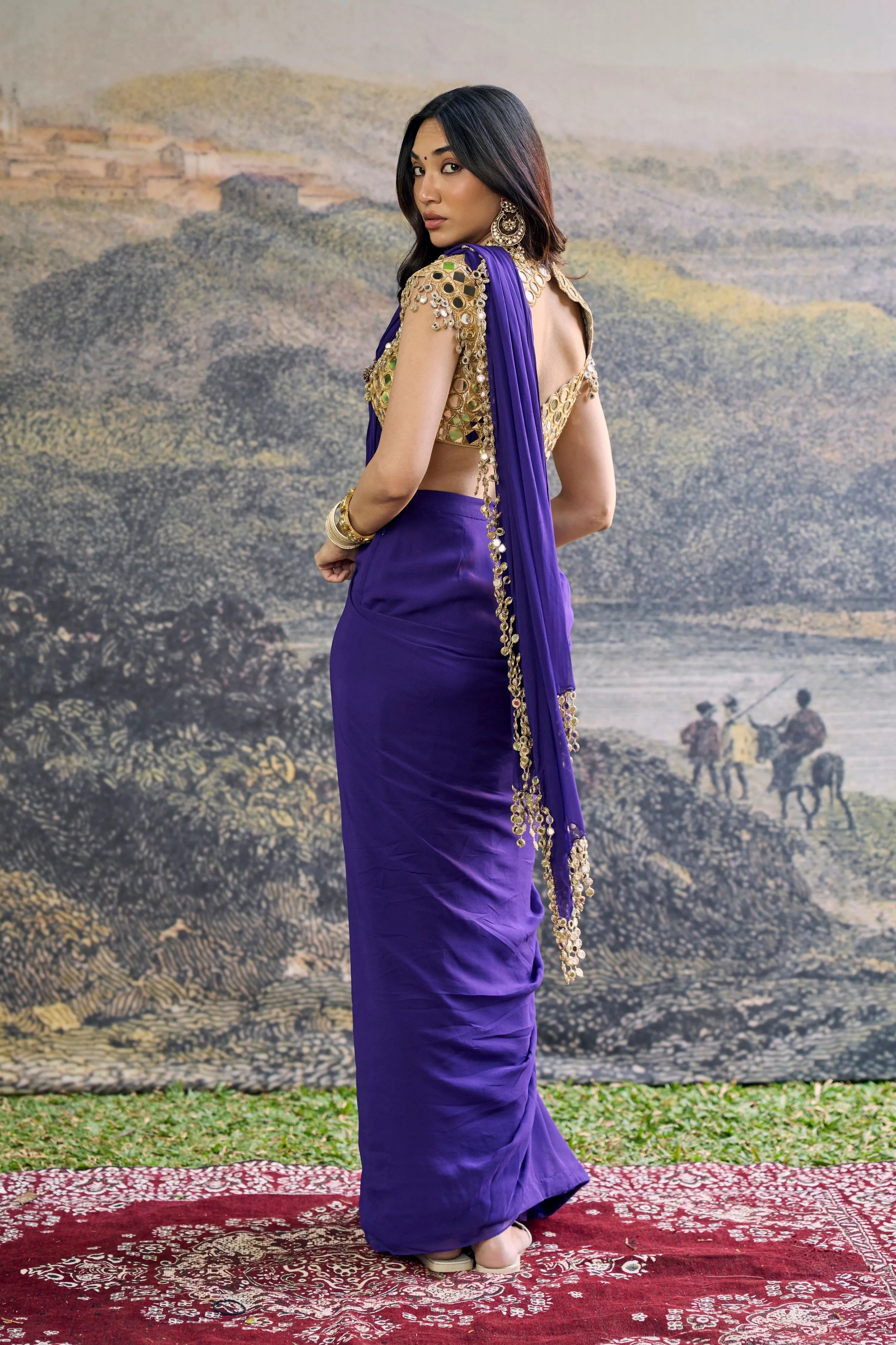 Ruhani Saree Set