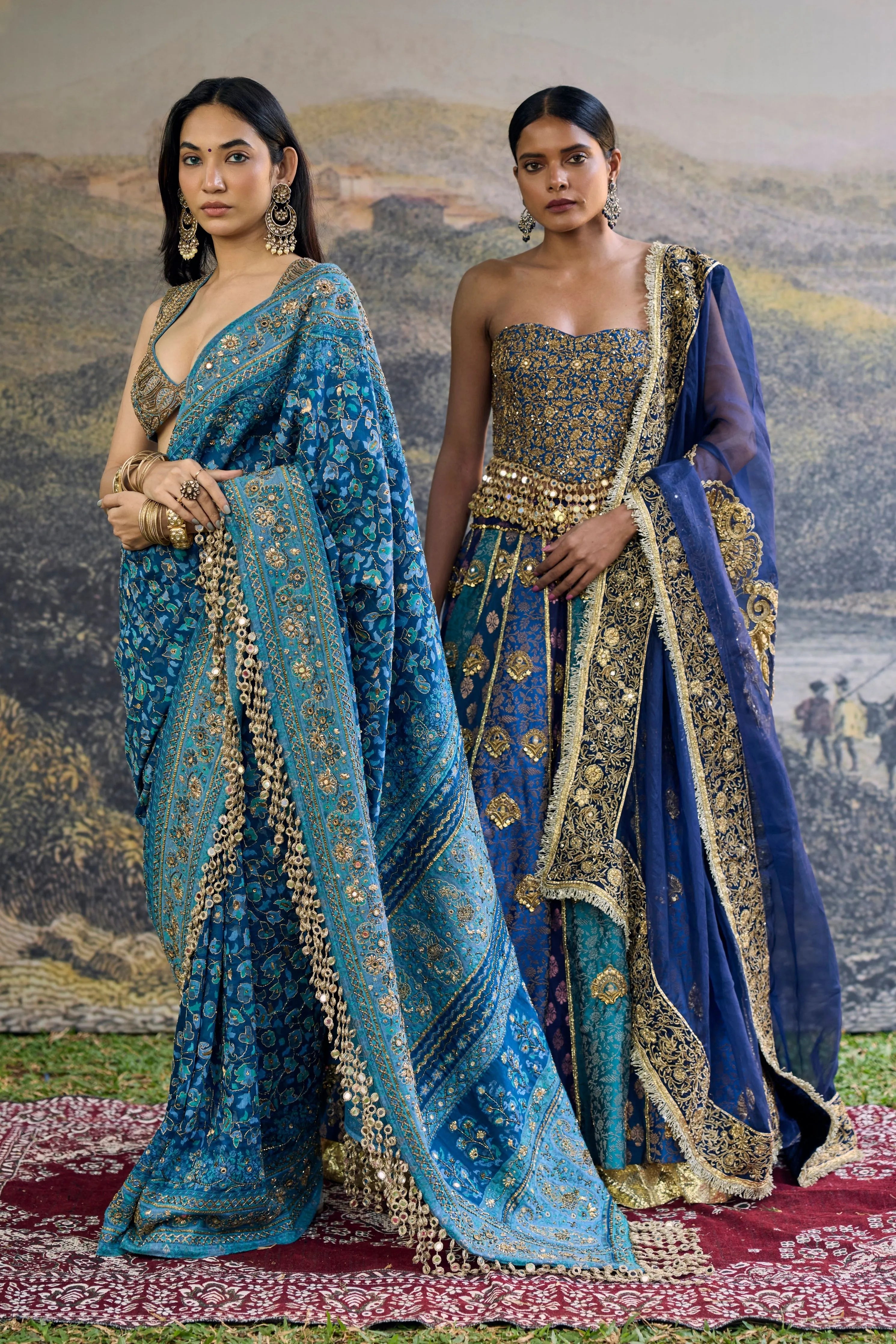 Neelratna Brocade Lehenga Set