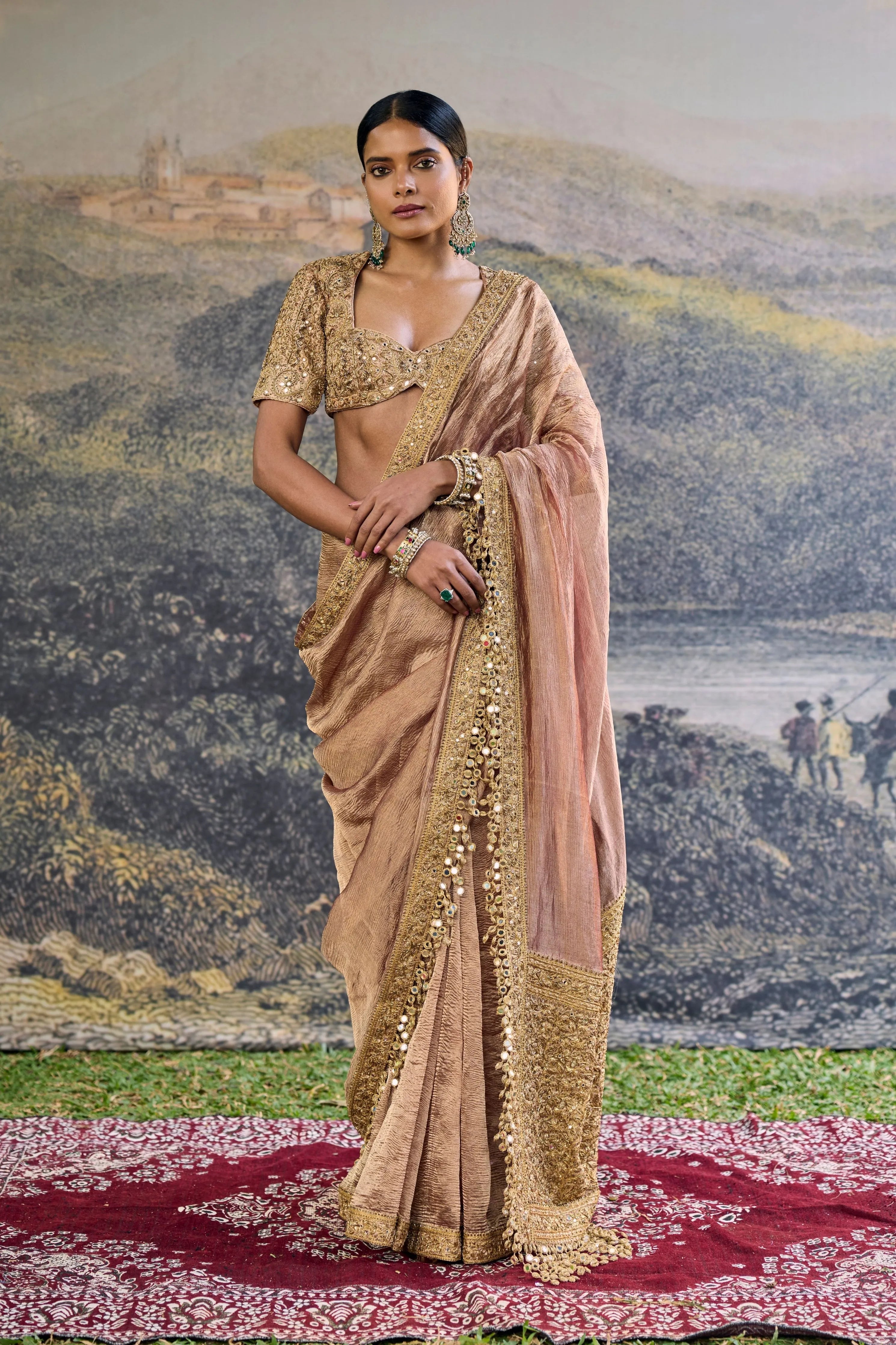 Trinaya Saree Set