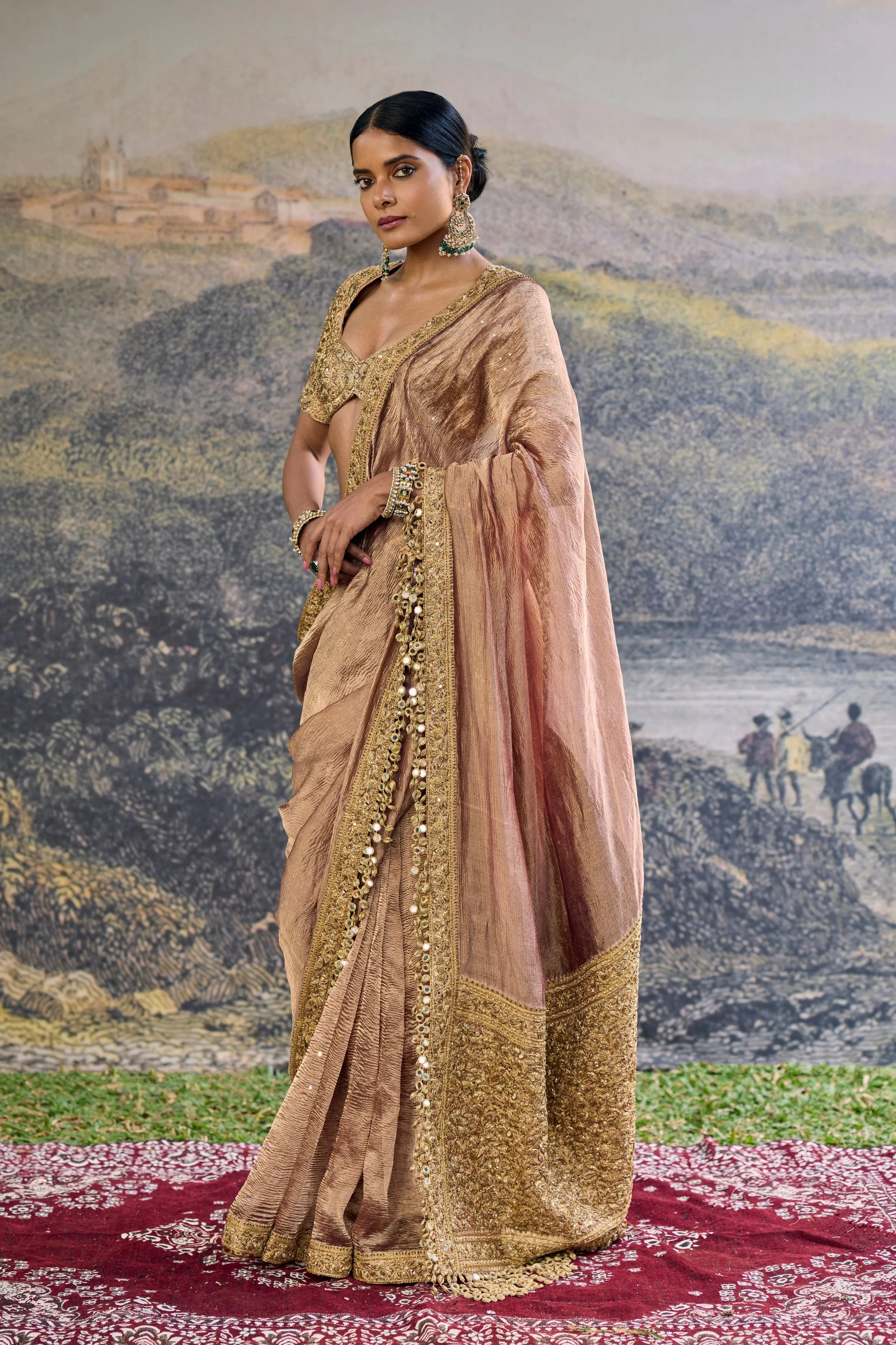 Trinaya Saree Set