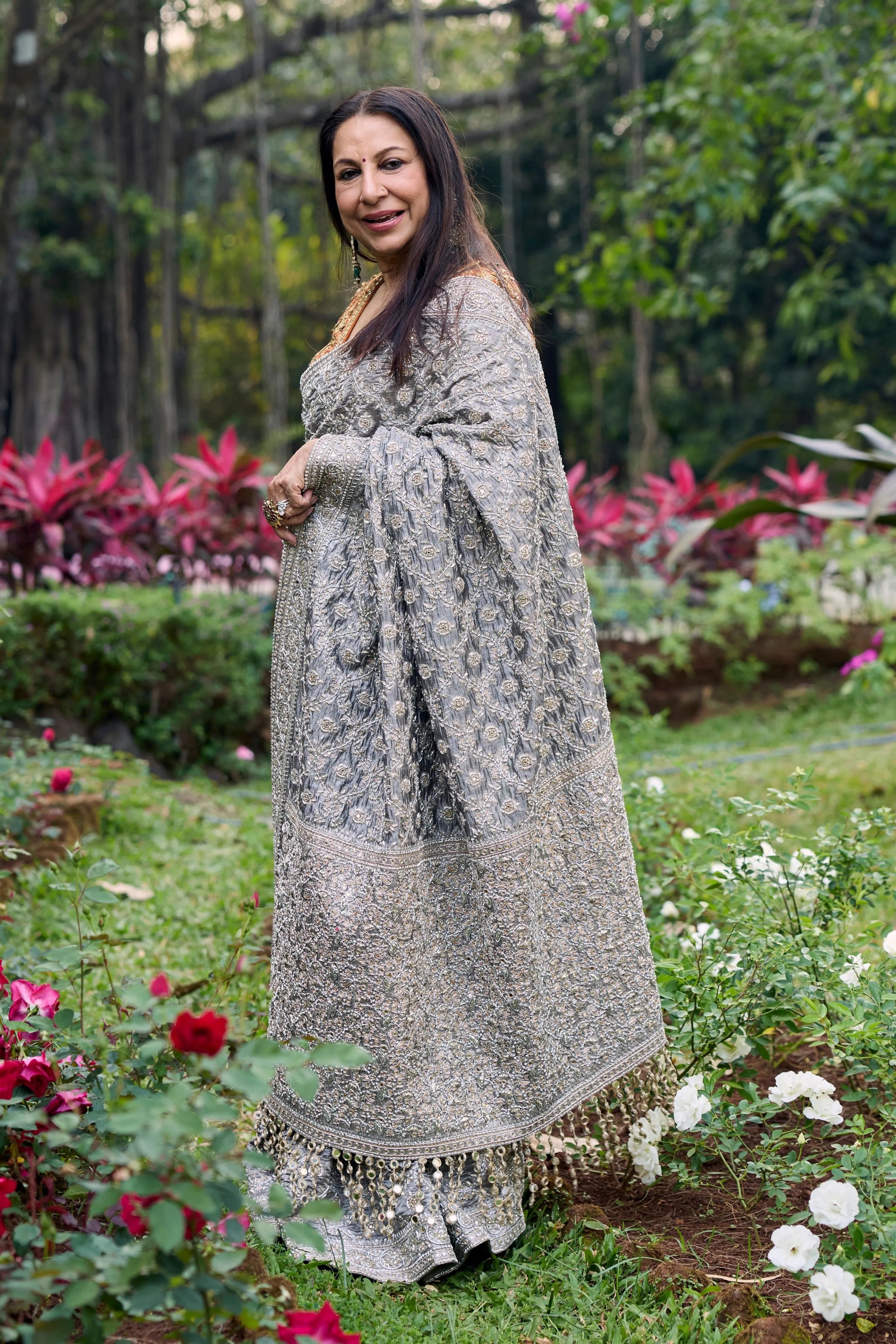 Chandi Rang Heritage Saree Set
