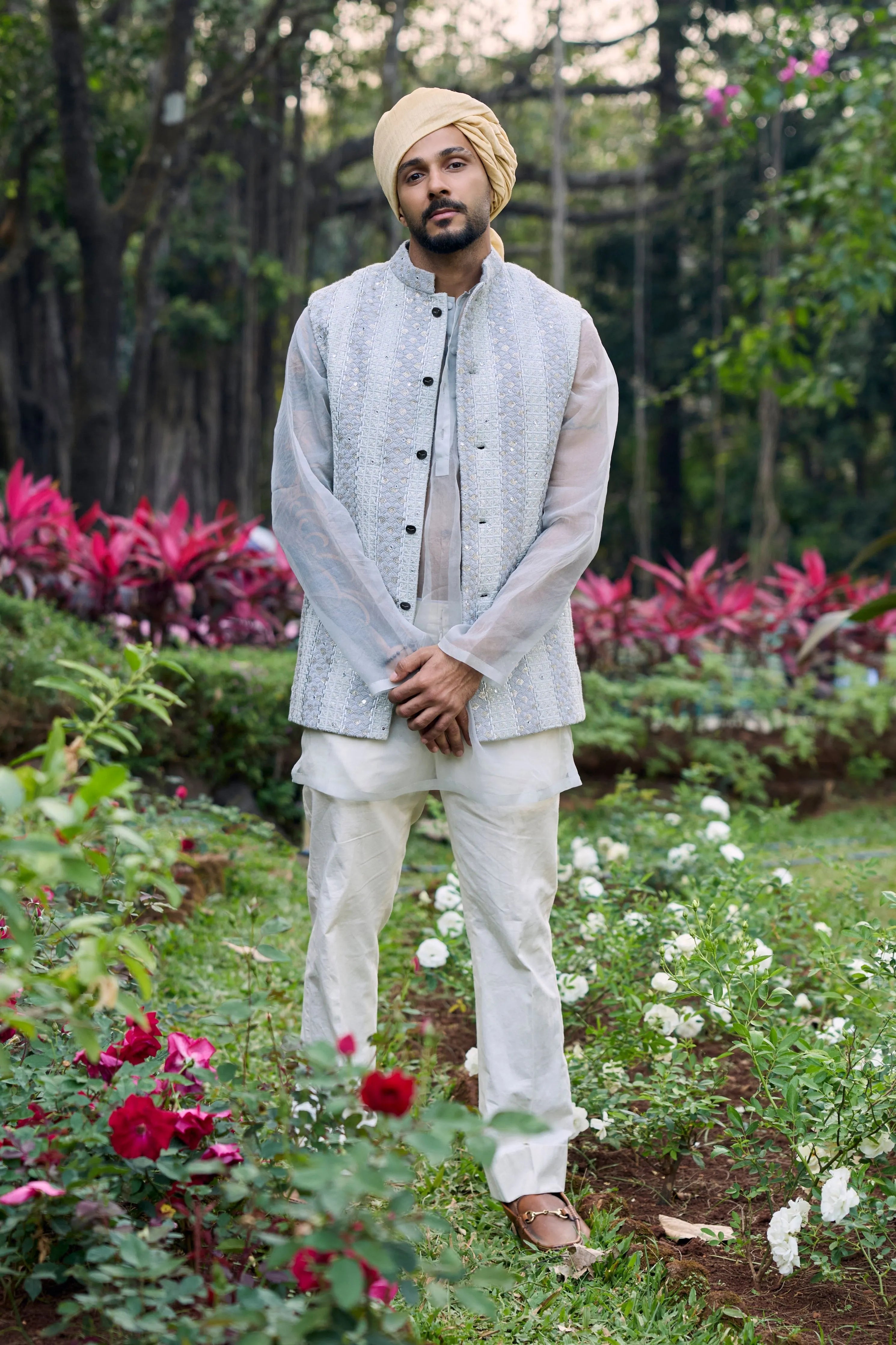 Zoravar Chikankari Bandi Set-B