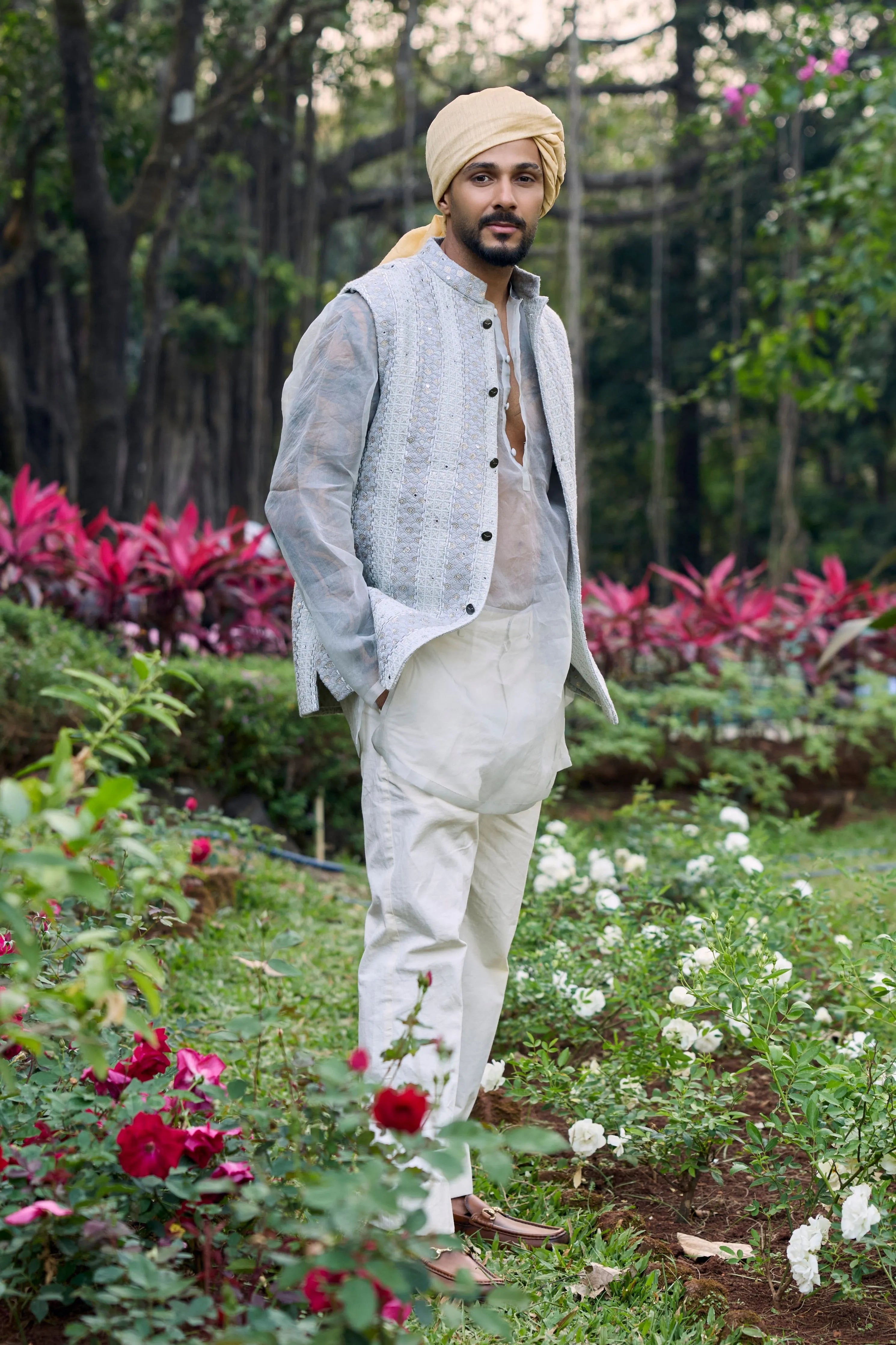 Zoravar Chikankari Bandi Set-B