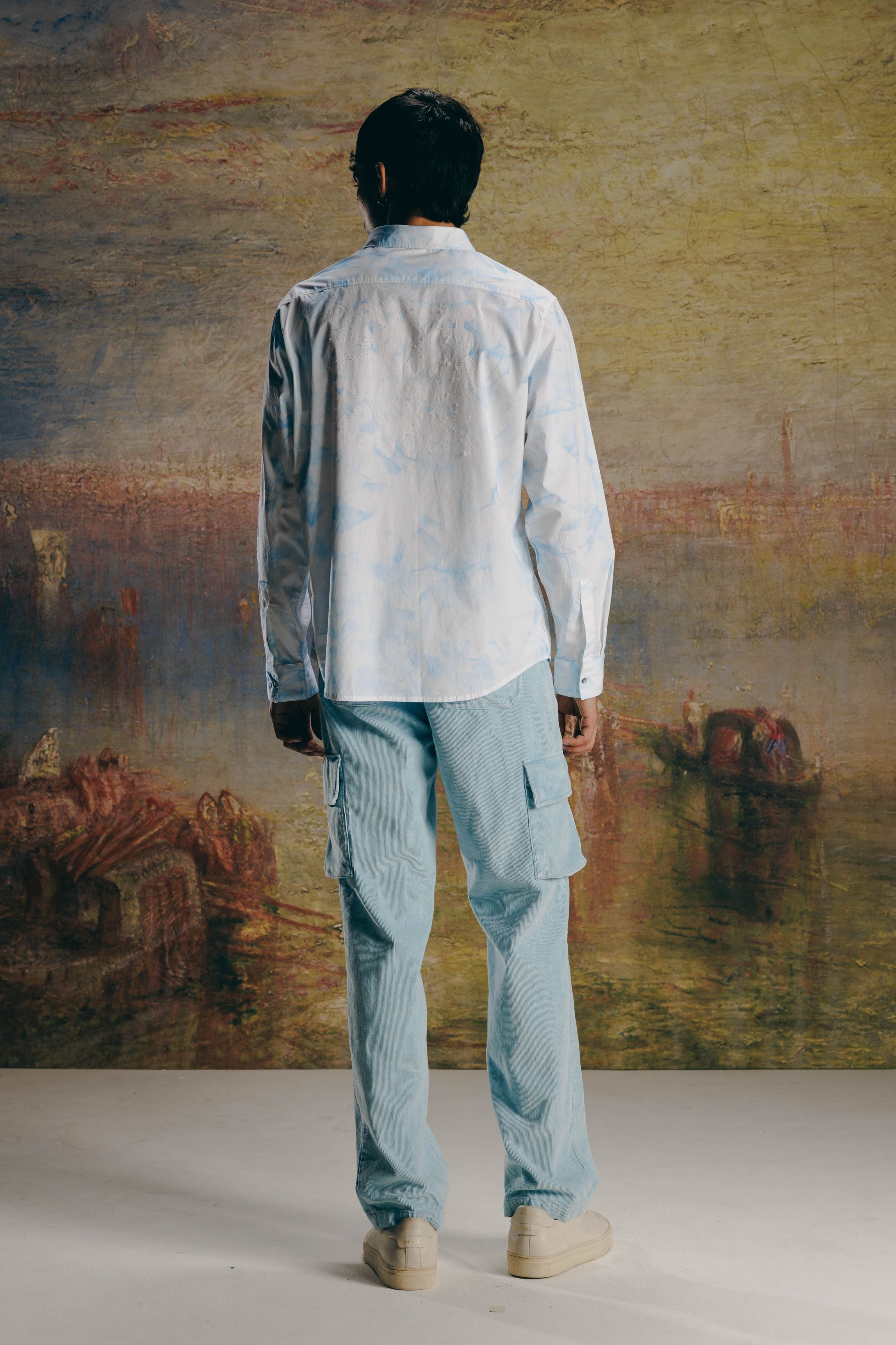 Vintage Haveli Sprayed Shirt