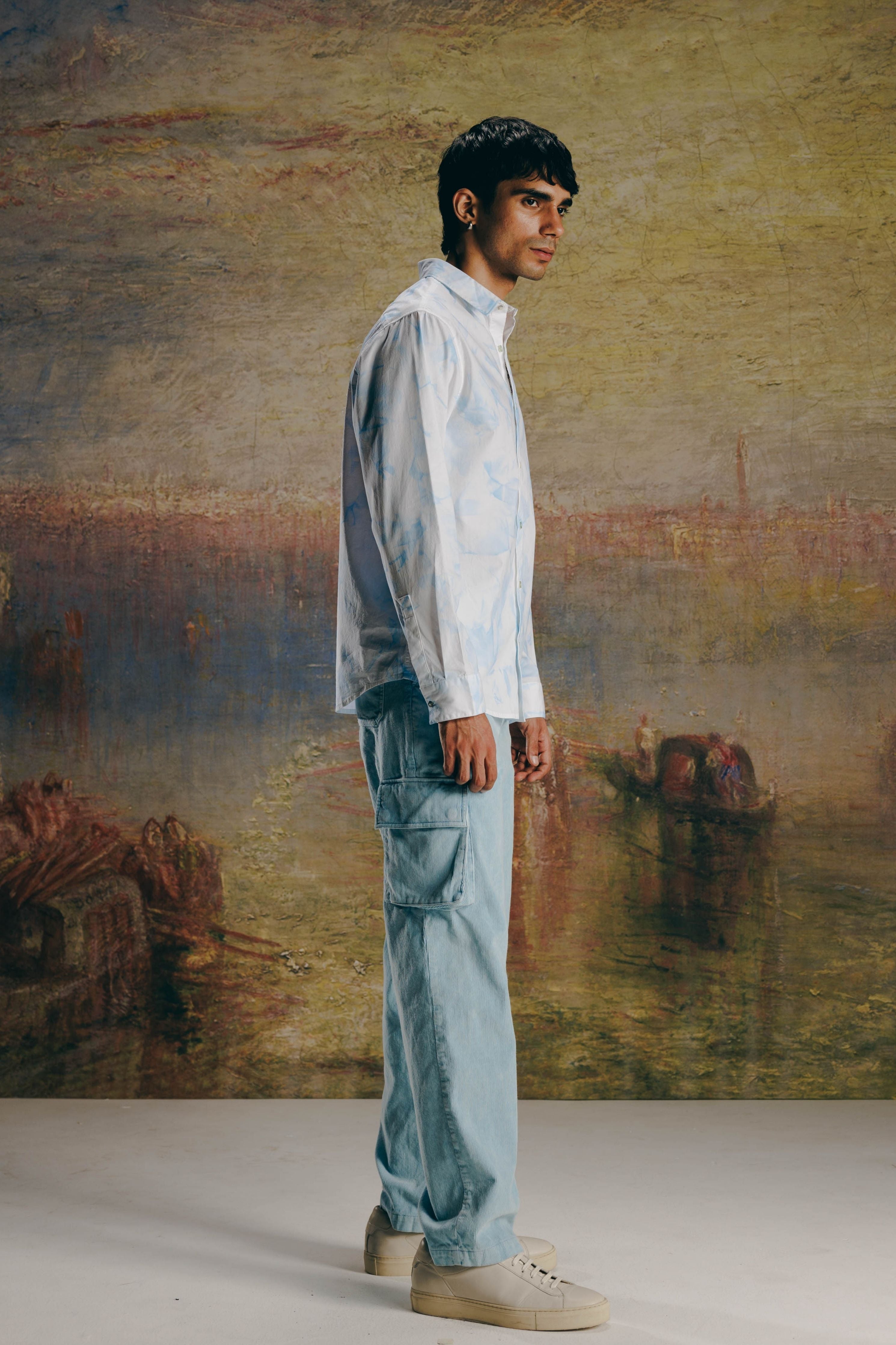 Vintage Haveli Sprayed Shirt