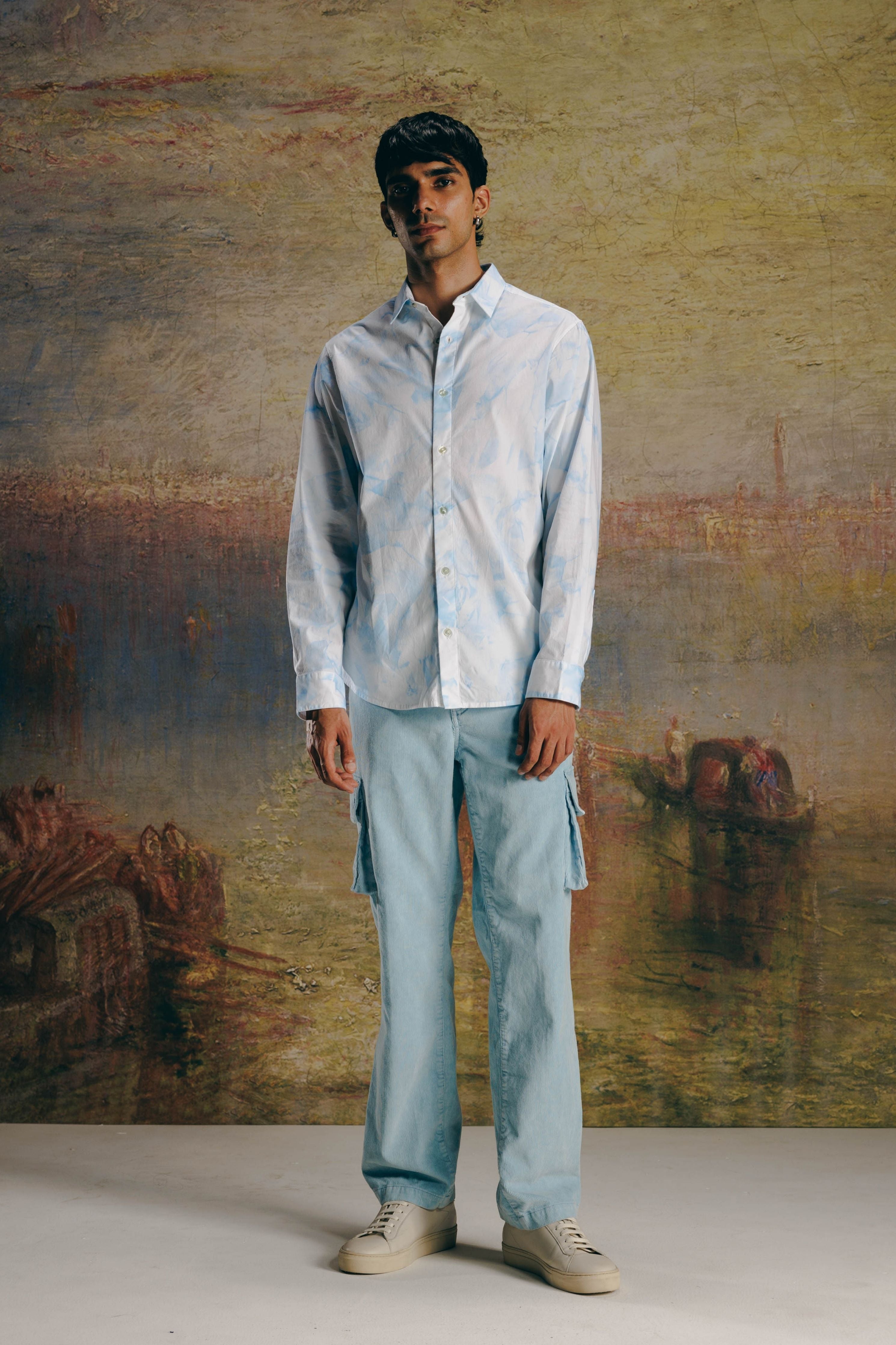 Vintage Haveli Sprayed Shirt