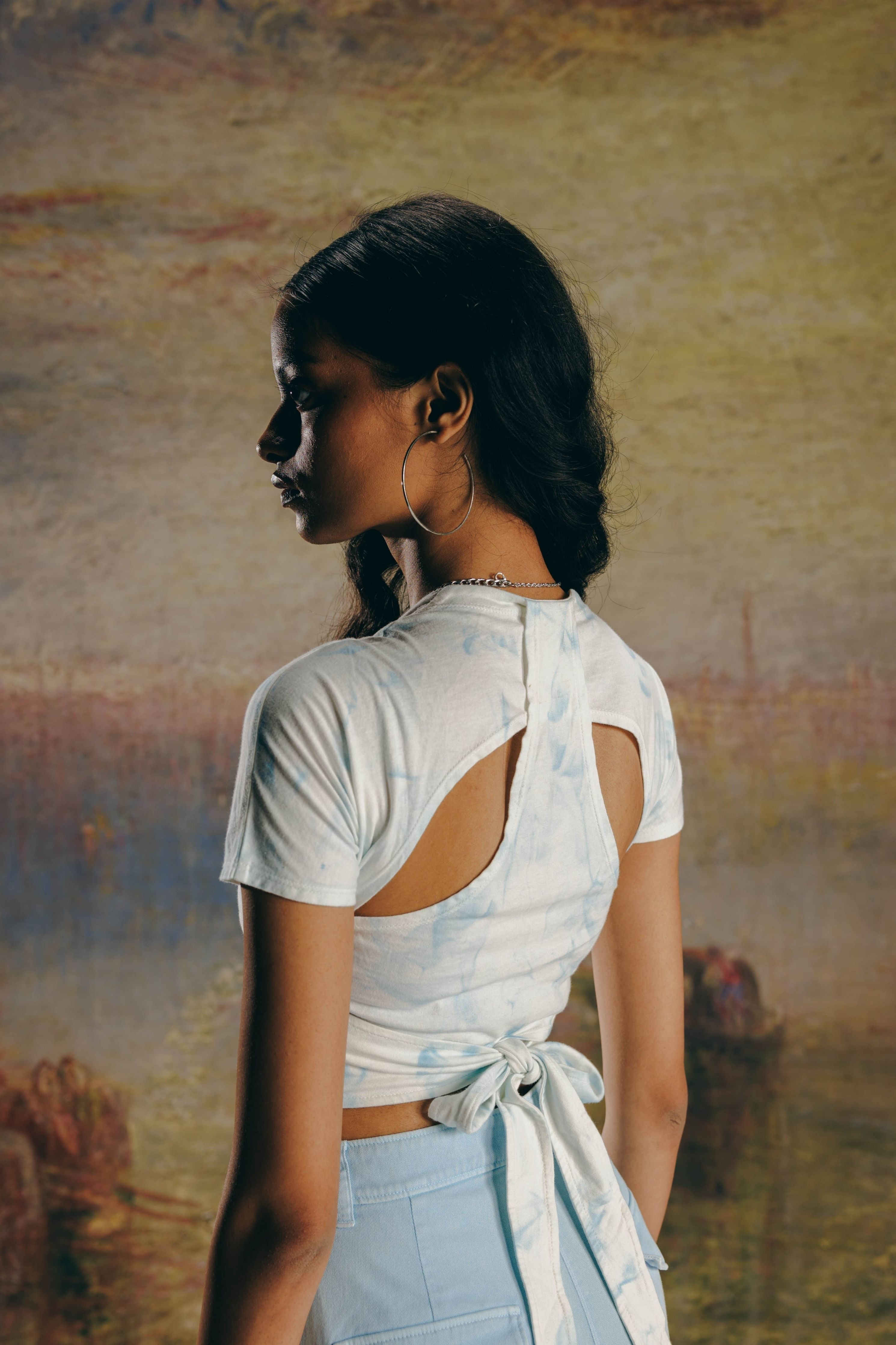 Vintage Haveli Washed Bustier