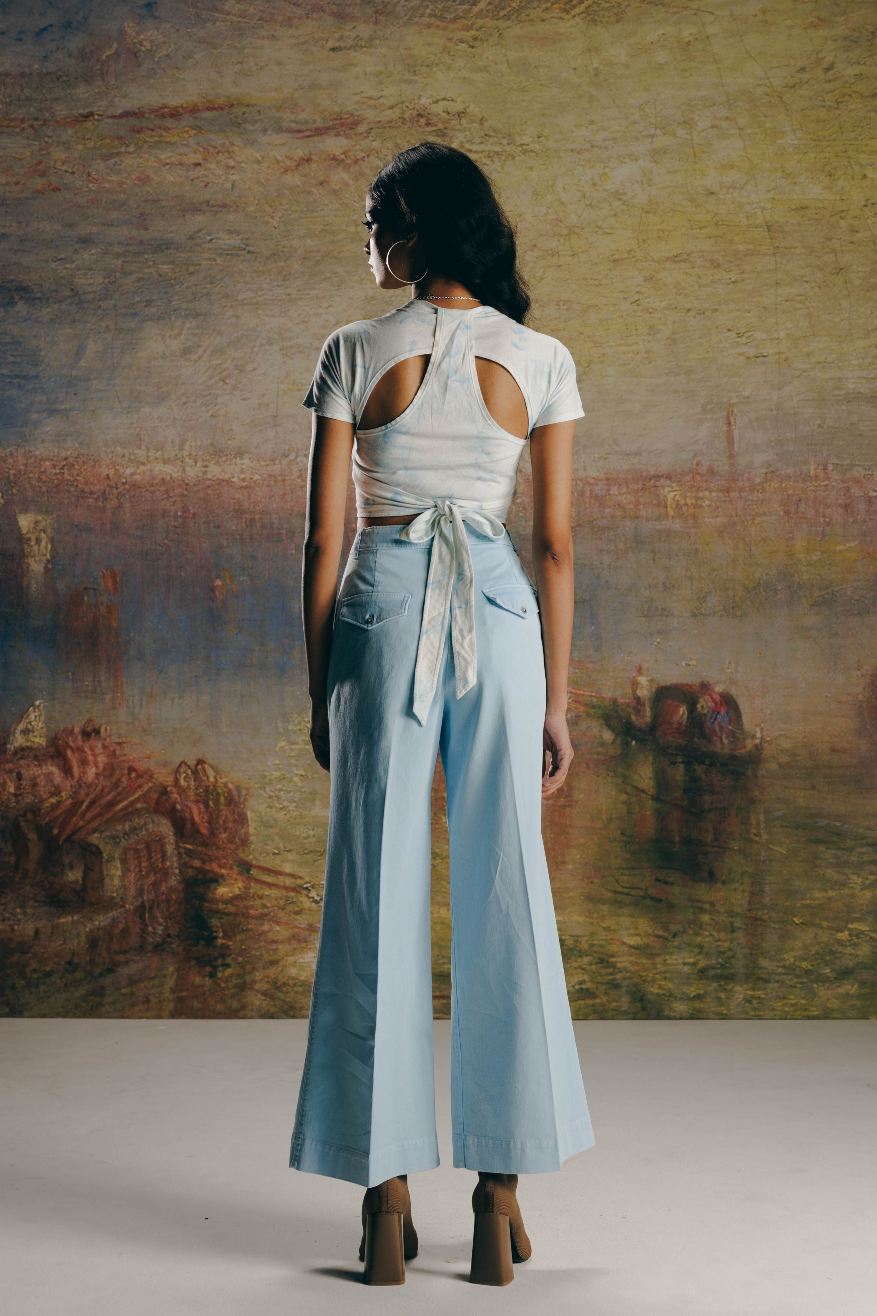 Vintage Haveli Washed Bustier