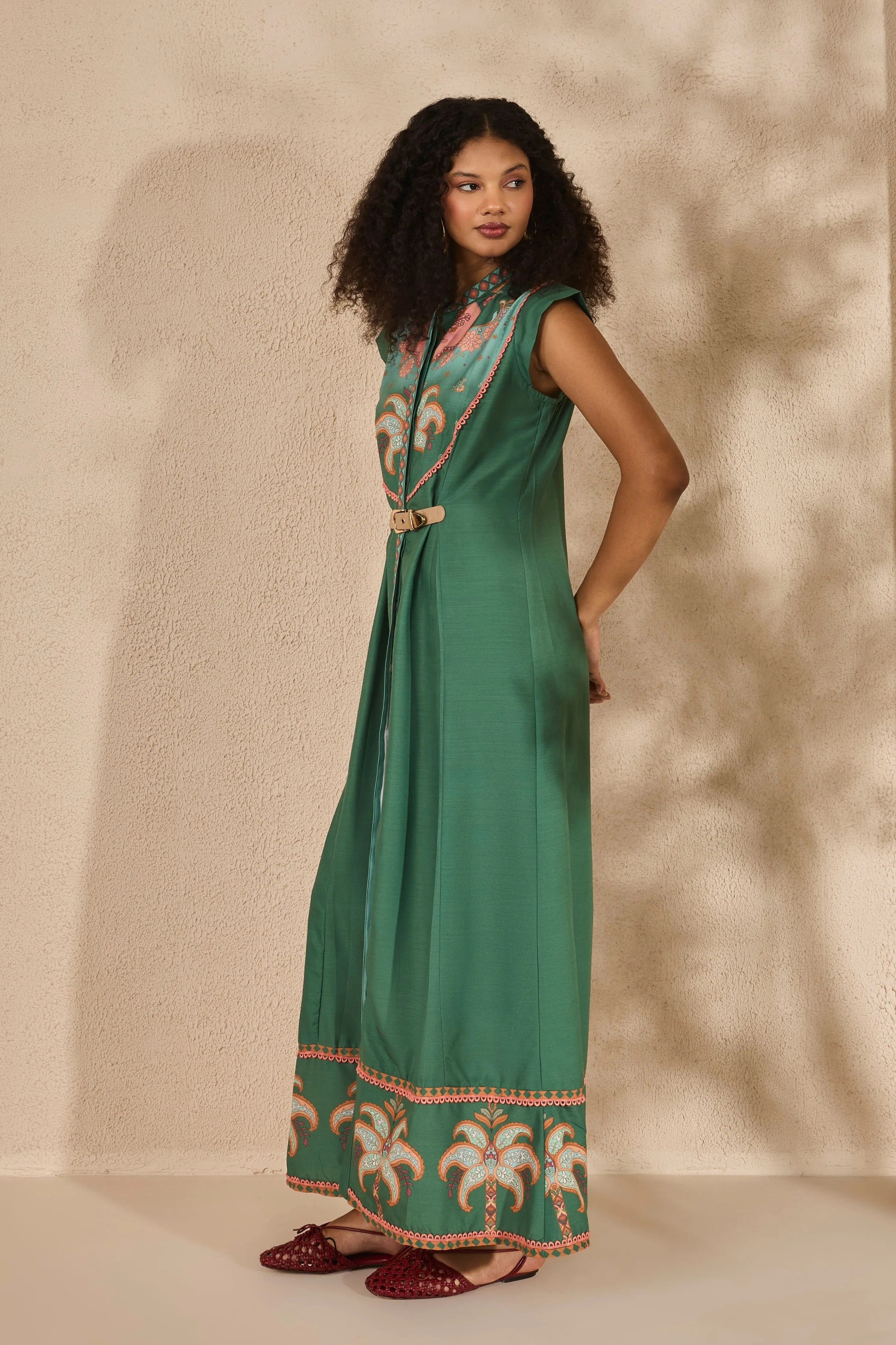 Palma Green Dress