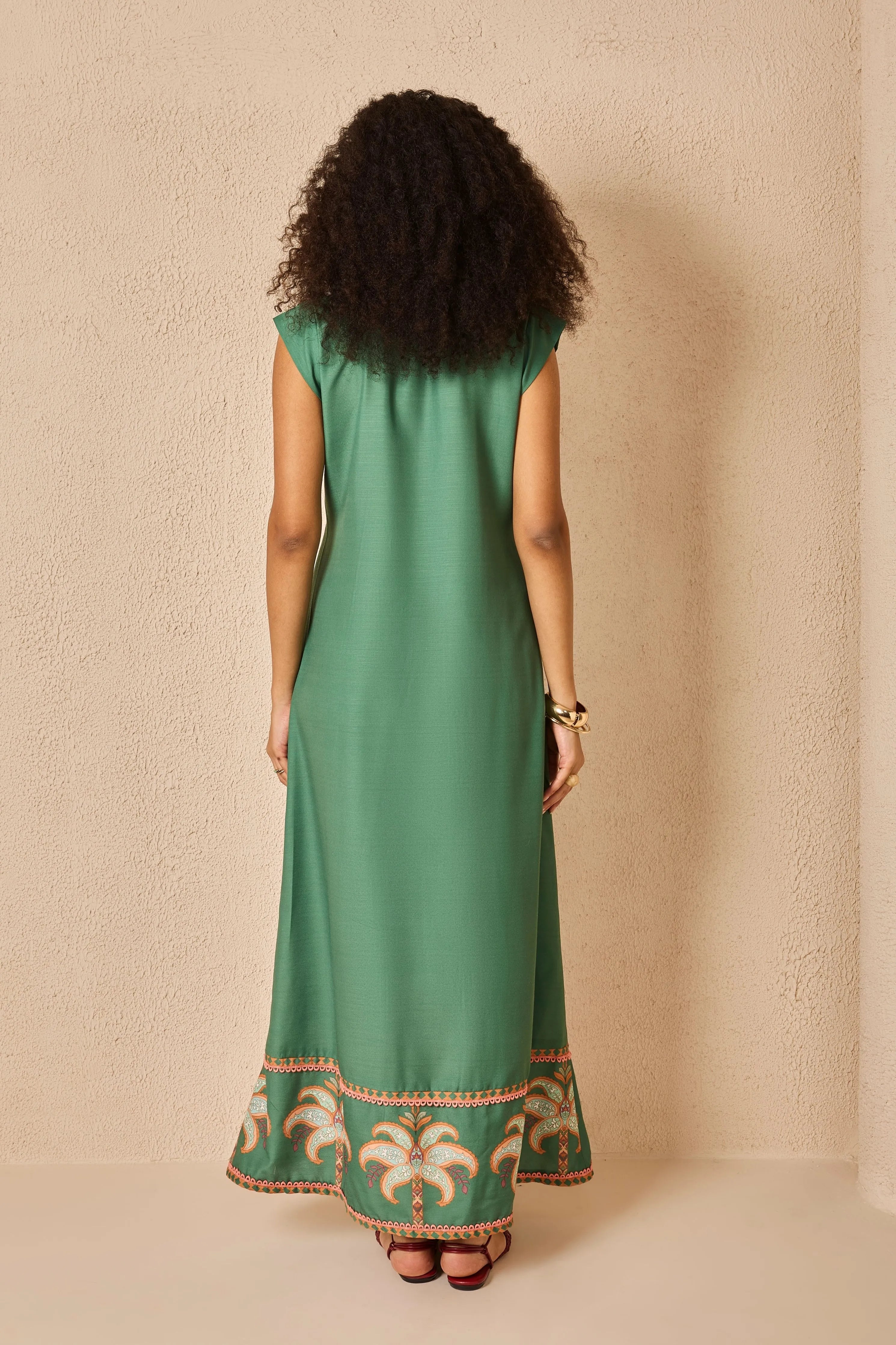 Palma Green Dress