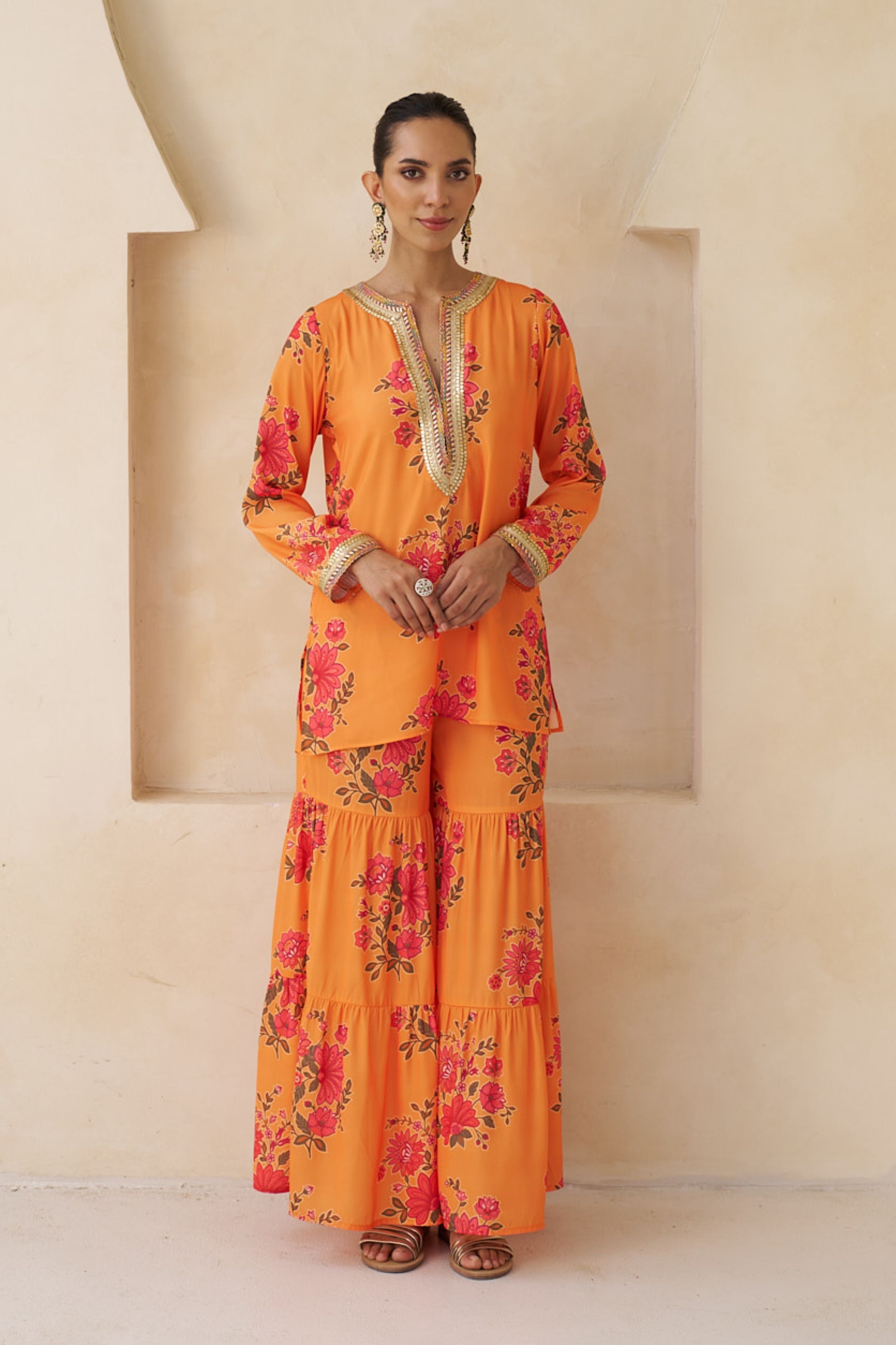 Tapti Sharara Set with Dupatta