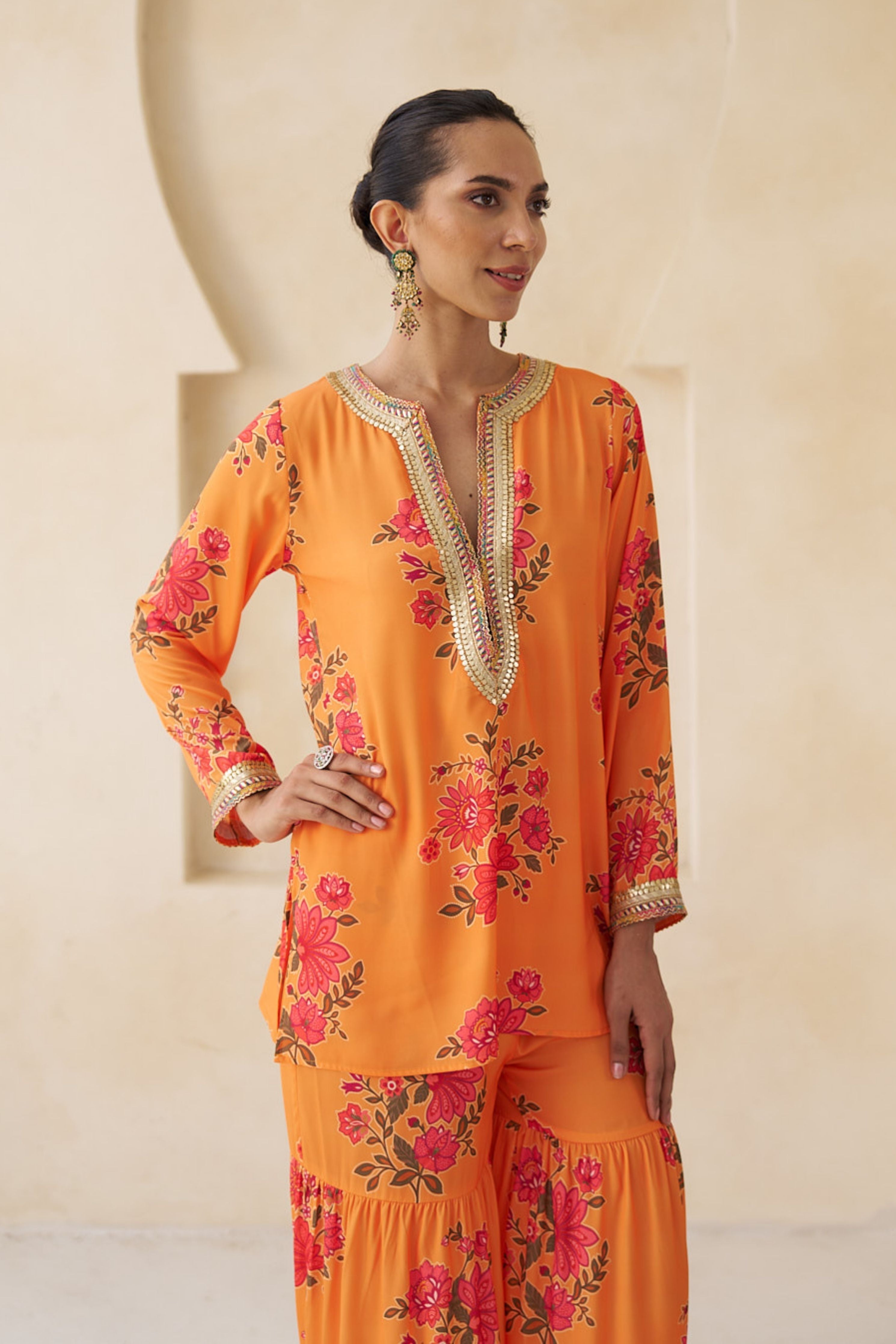 Tapti Sharara Set with Dupatta