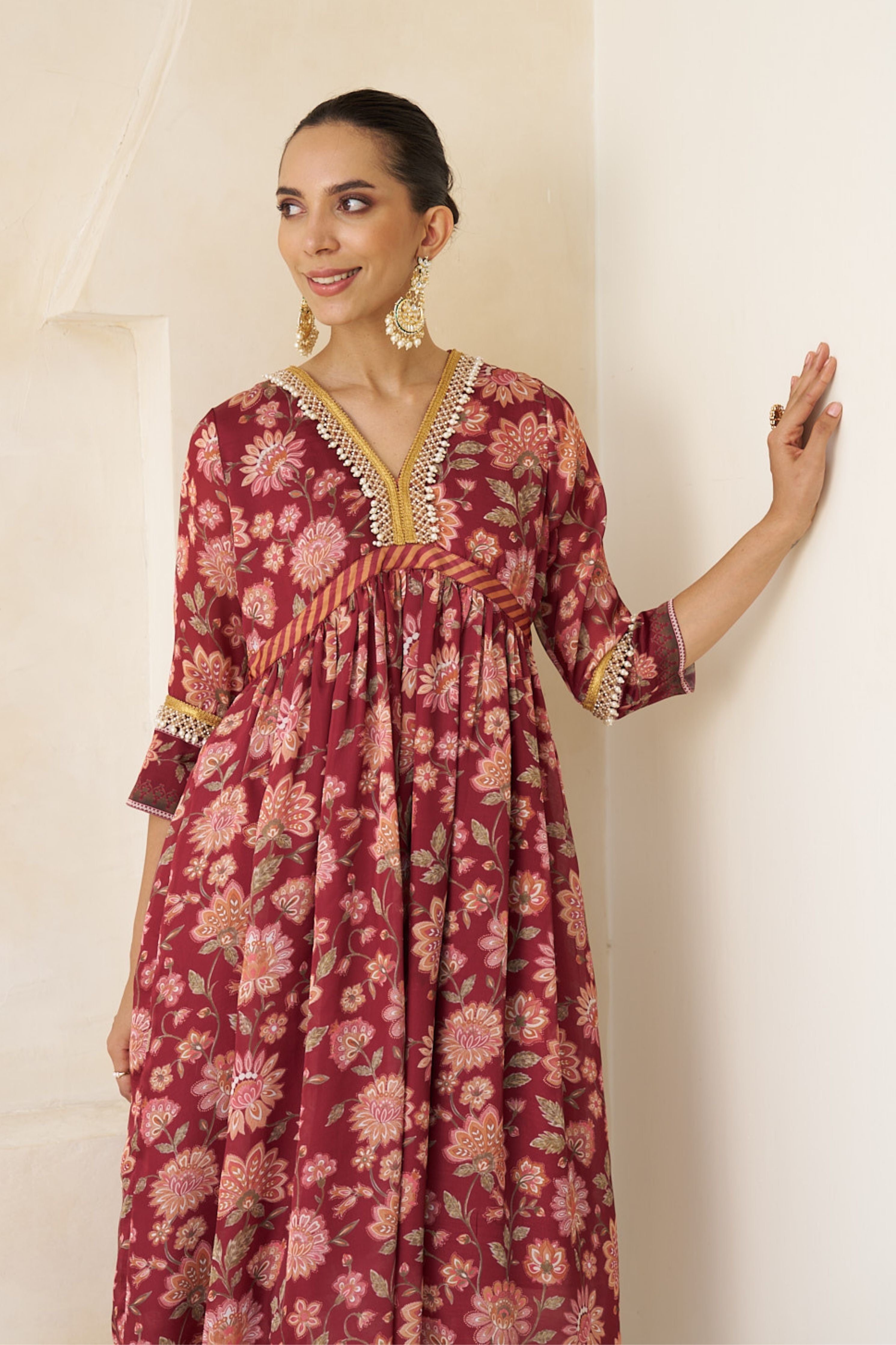 Laya Sharara Set With Dupatta