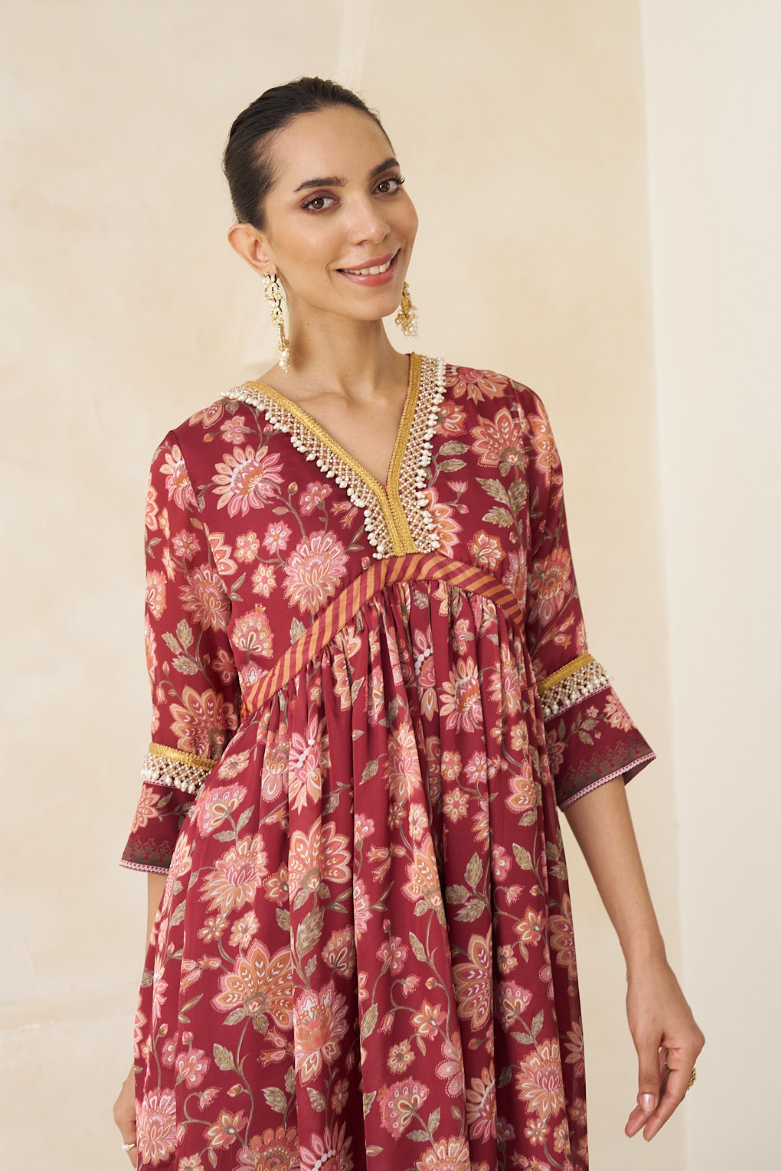 Laya Sharara Set With Dupatta
