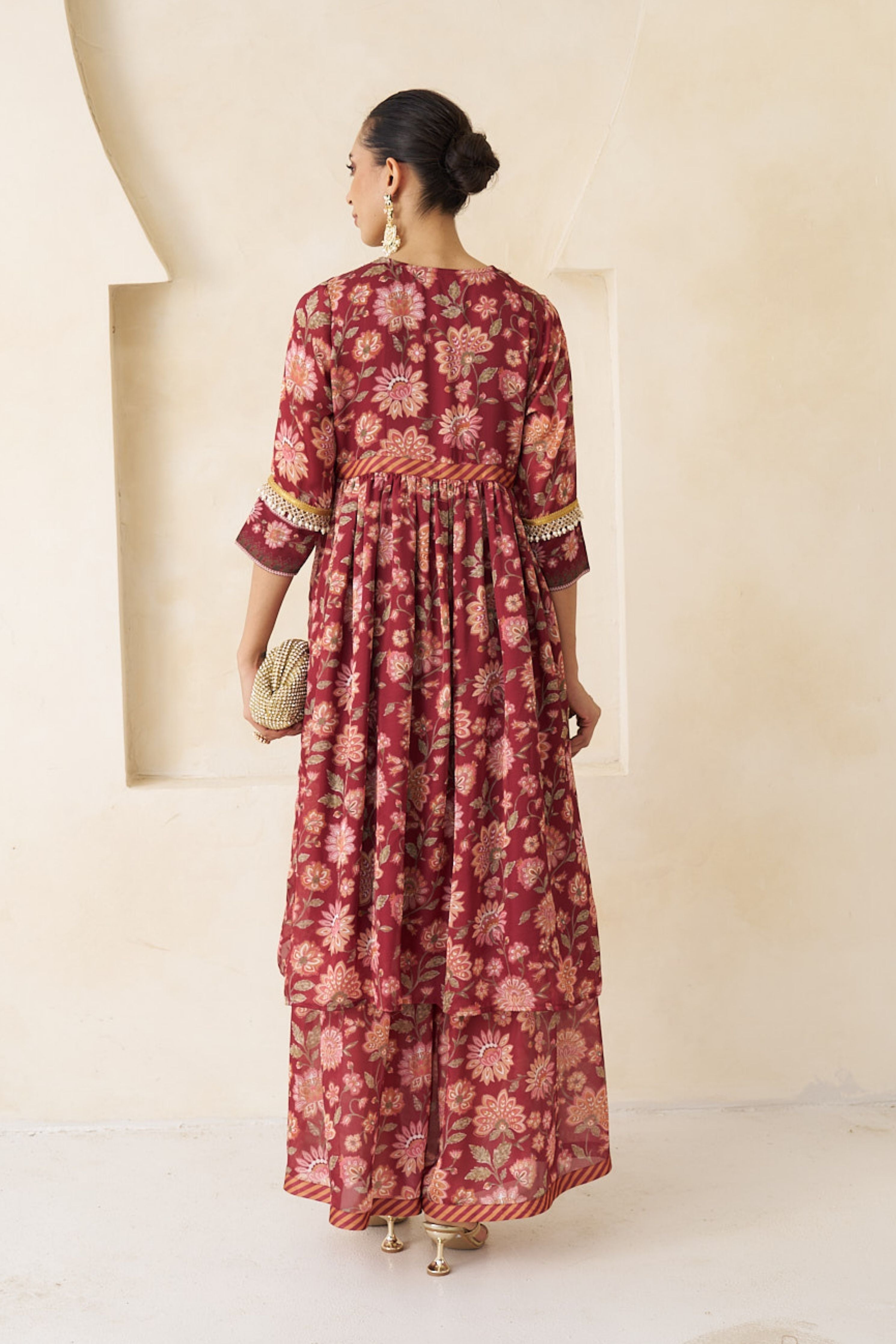 Laya Sharara Set With Dupatta