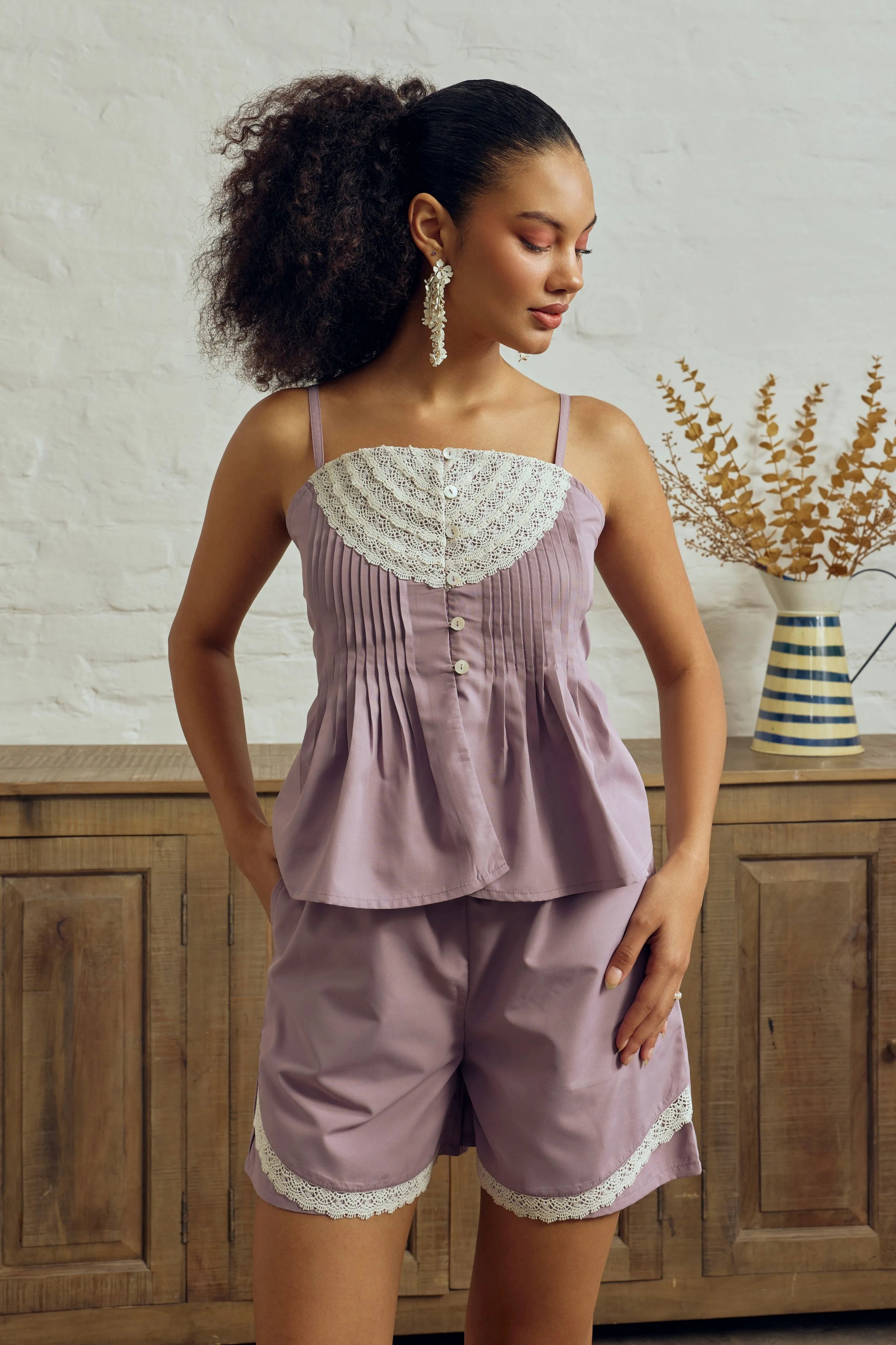 Lilac Bloom Co-Ord Set